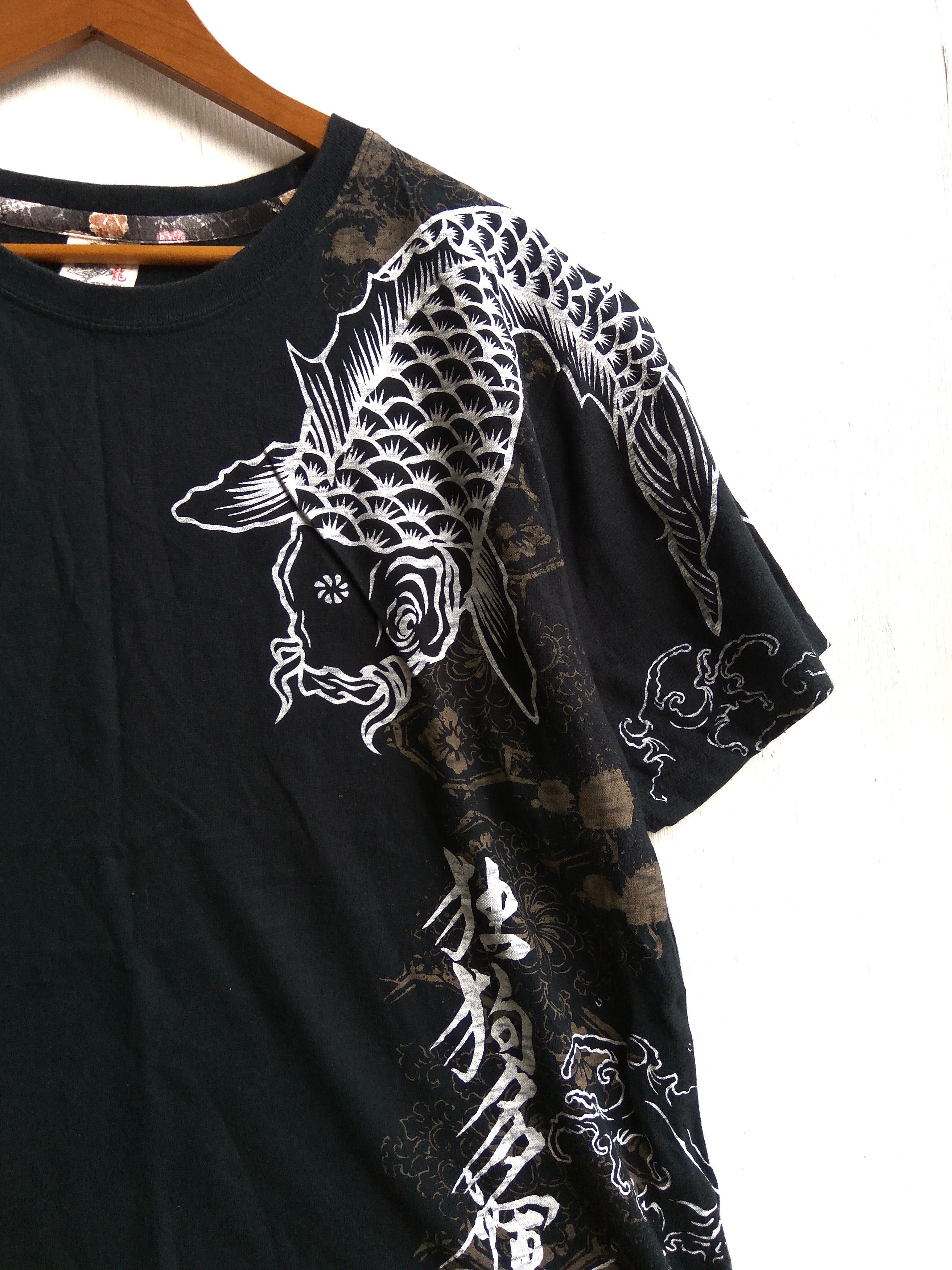 Dogtown × Vintage Vintage Dog Town Black Dragon Super koi tshirt Size US XL / EU 56 / 4 - 2 Thumbnail