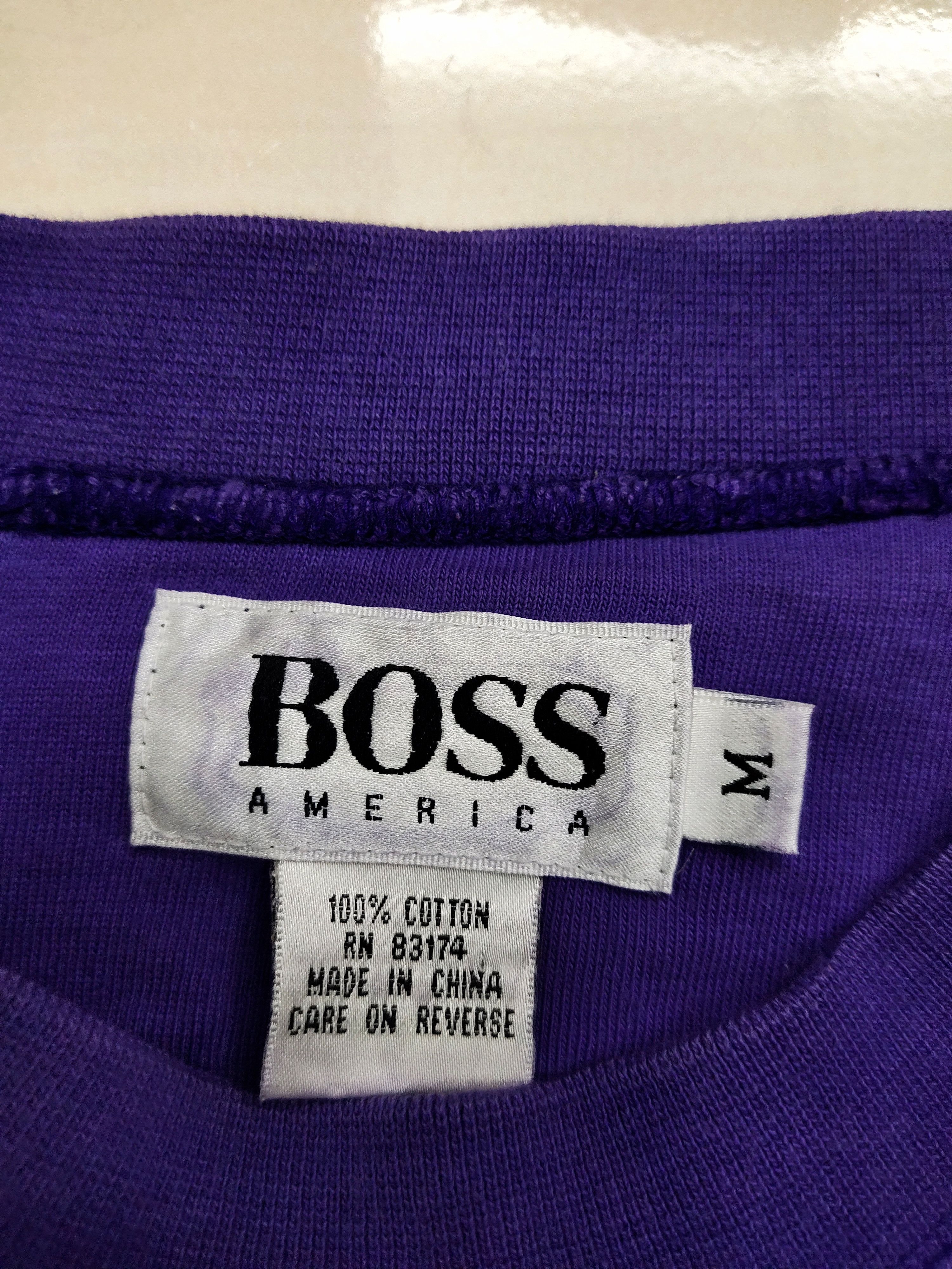 Vintage Vintage 90's Embroidered Boss America Oversive Tee Size US M / EU 48-50 / 2 - 6 Thumbnail