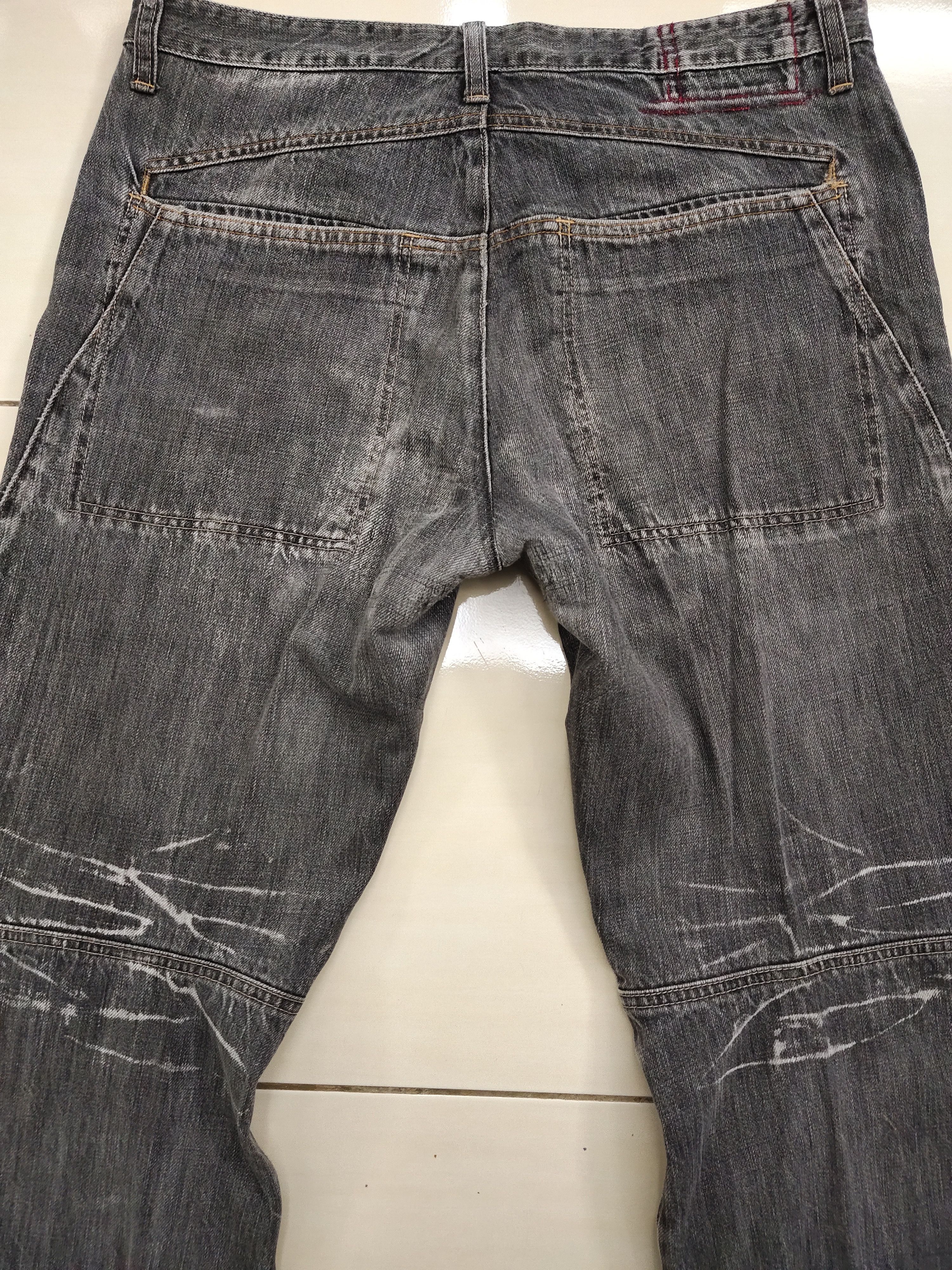 Marithe + Francois Girbaud Rare Marithe Francois Girbaud Doubleknee Distressed Jeans Size US 35 - 4 Thumbnail