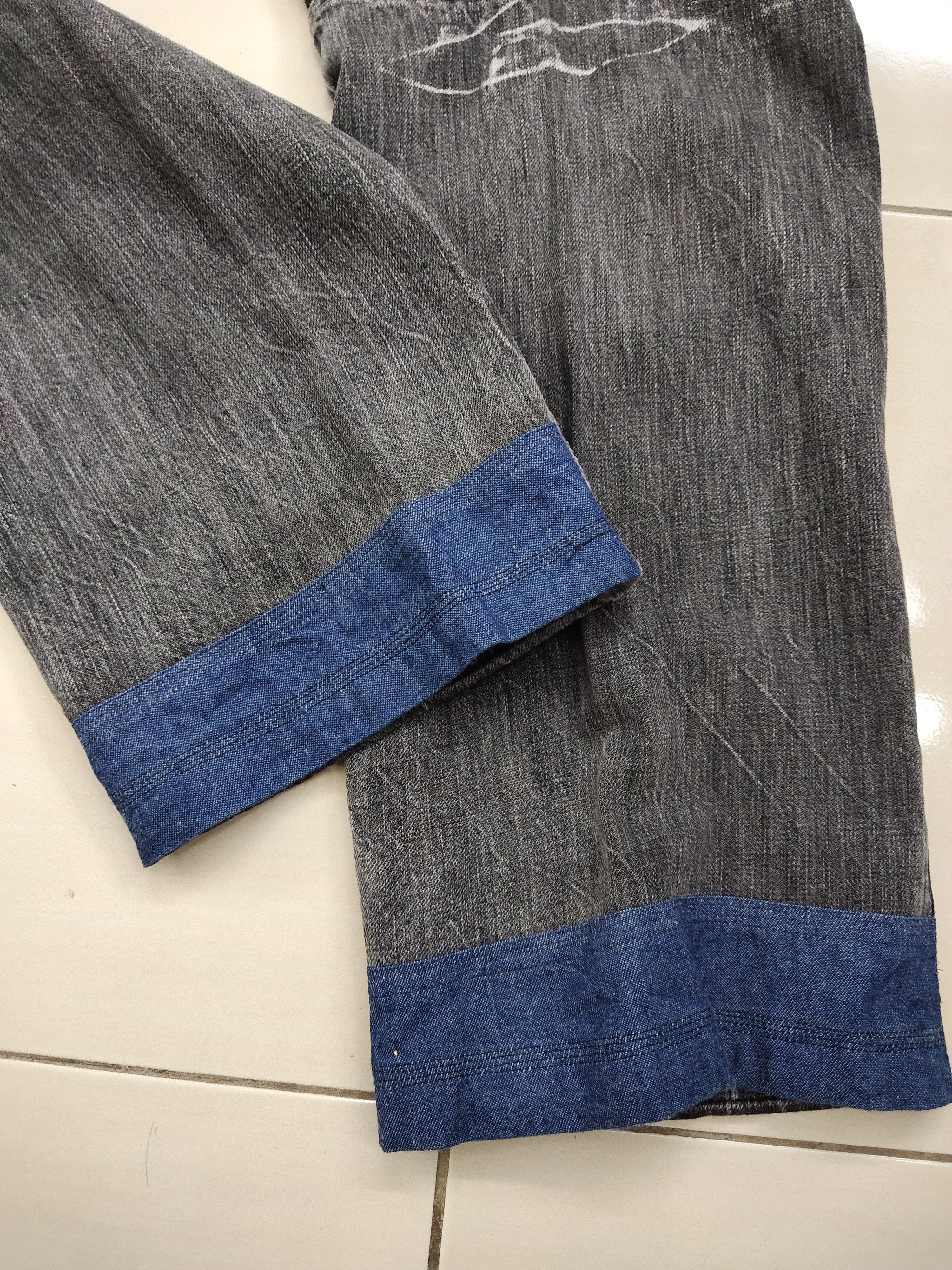 Marithe + Francois Girbaud Rare Marithe Francois Girbaud Doubleknee Distressed Jeans Size US 35 - 6 Thumbnail