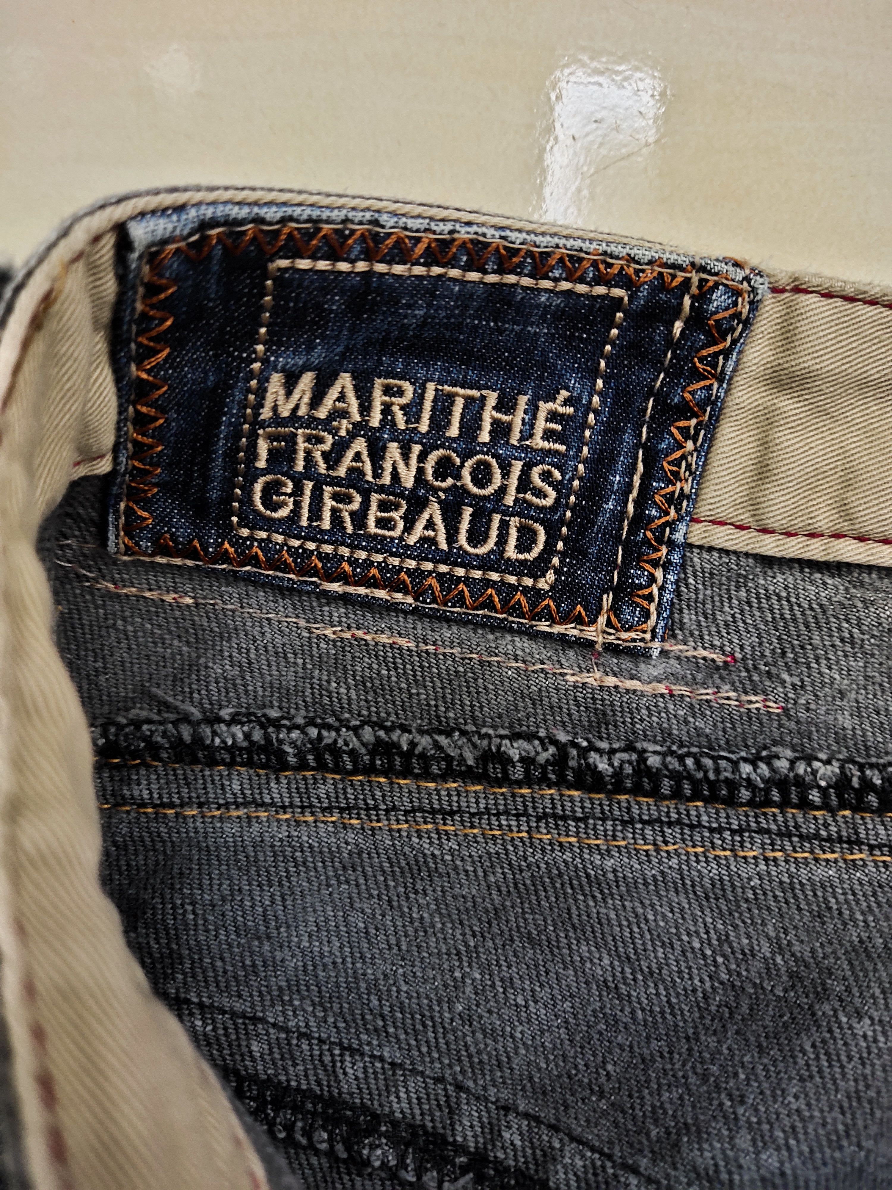 Marithe + Francois Girbaud Rare Marithe Francois Girbaud Doubleknee Distressed Jeans Size US 35 - 5 Thumbnail