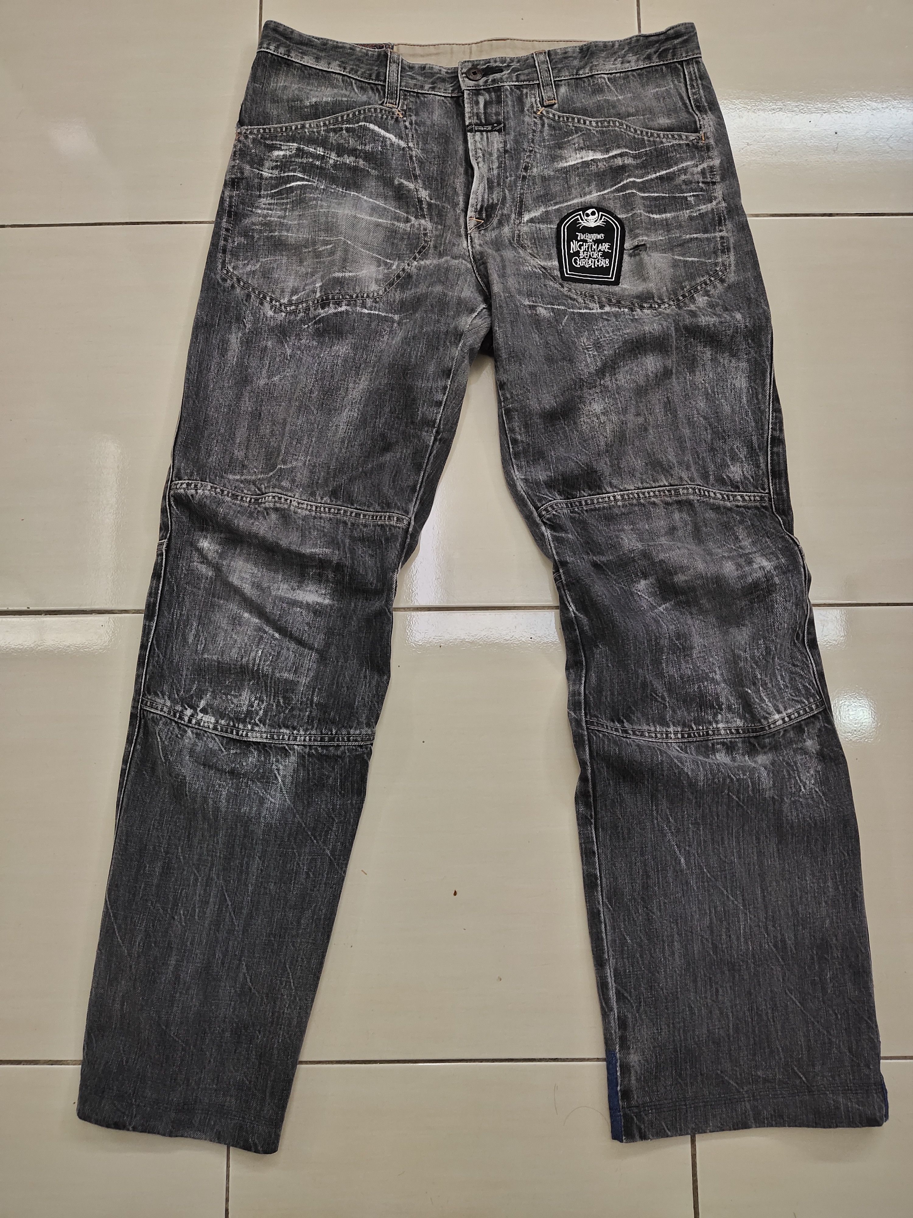 Marithe + Francois Girbaud Rare Marithe Francois Girbaud Doubleknee Distressed Jeans Size US 35 - 2 Thumbnail