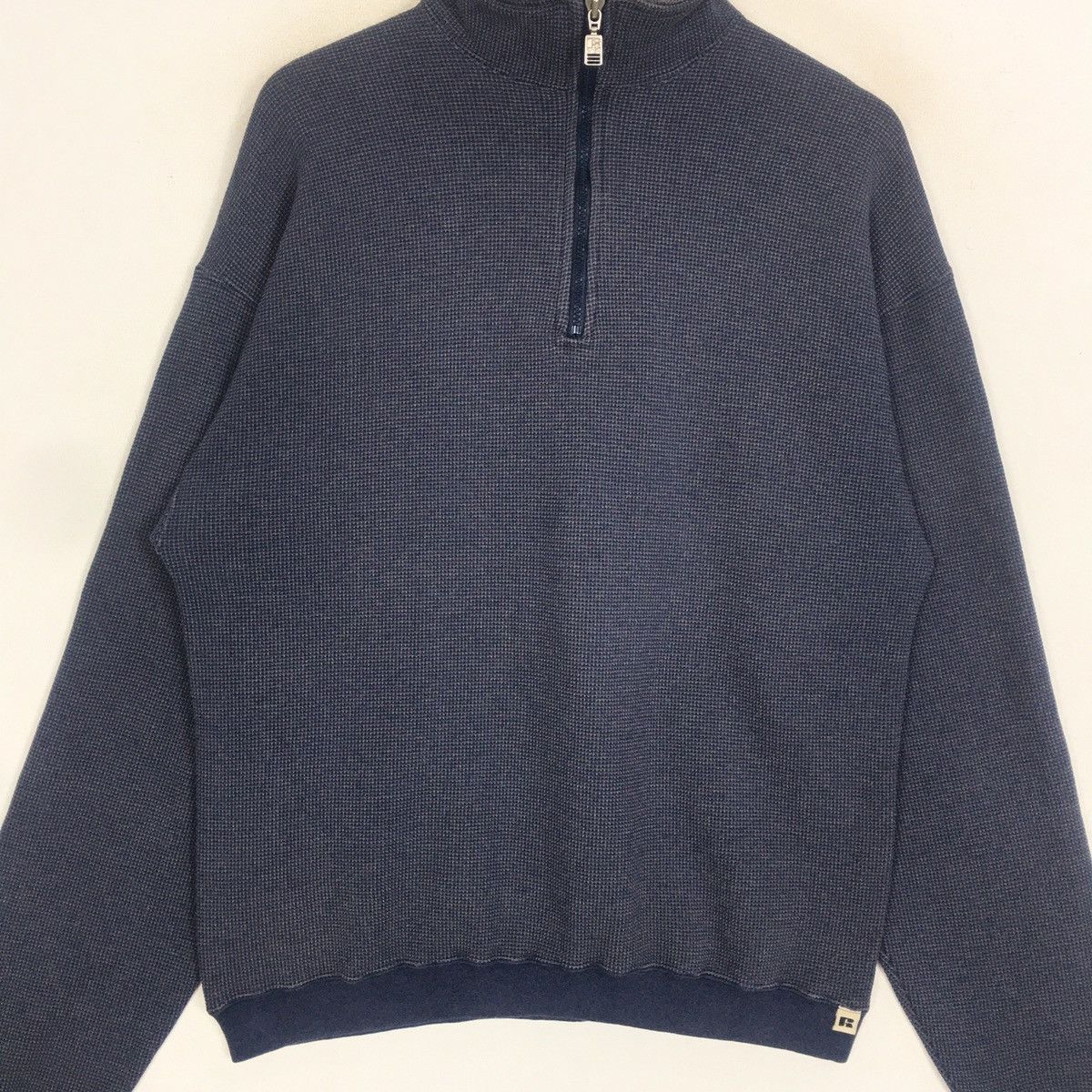 Russell Athletic × Vintage RUSSEL ATHLETIC VINTAGE HALF ZIPER SWEATSHIRT Size US M / EU 48-50 / 2 - 2 Thumbnail