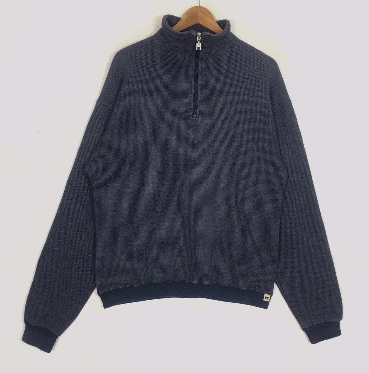 Russell Athletic × Vintage RUSSEL ATHLETIC VINTAGE HALF ZIPER SWEATSHIRT Size US M / EU 48-50 / 2 - 3 Thumbnail