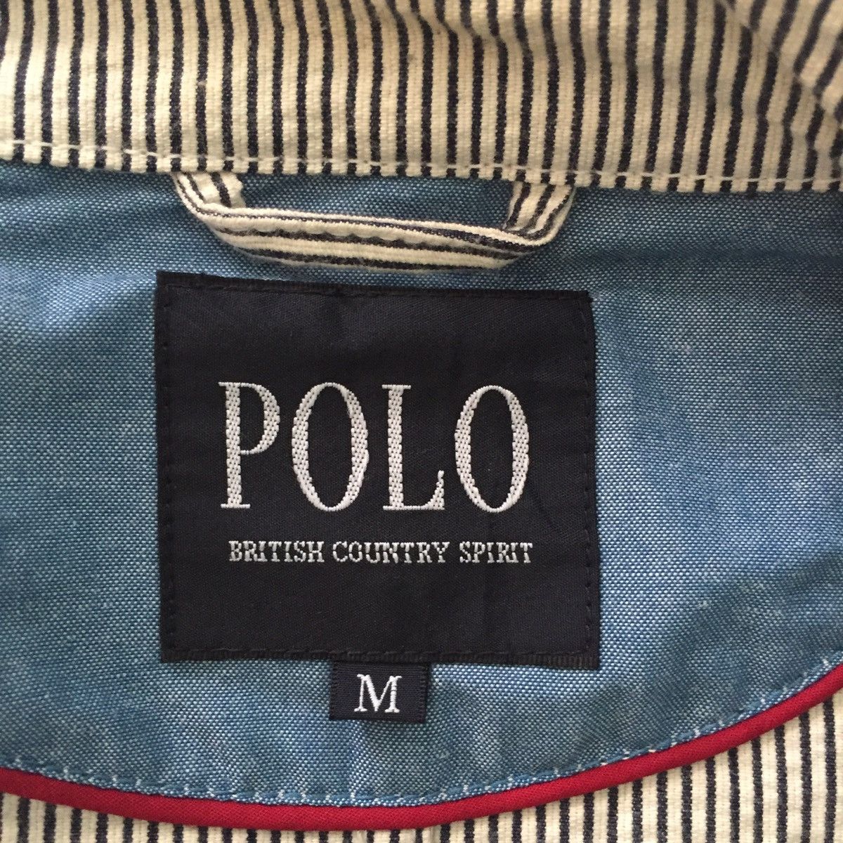 Designer × U.S. Polo Assn. Polo British Country Spirit Stripes Button Up Jacket Size US M / EU 48-50 / 2 - 17 Thumbnail