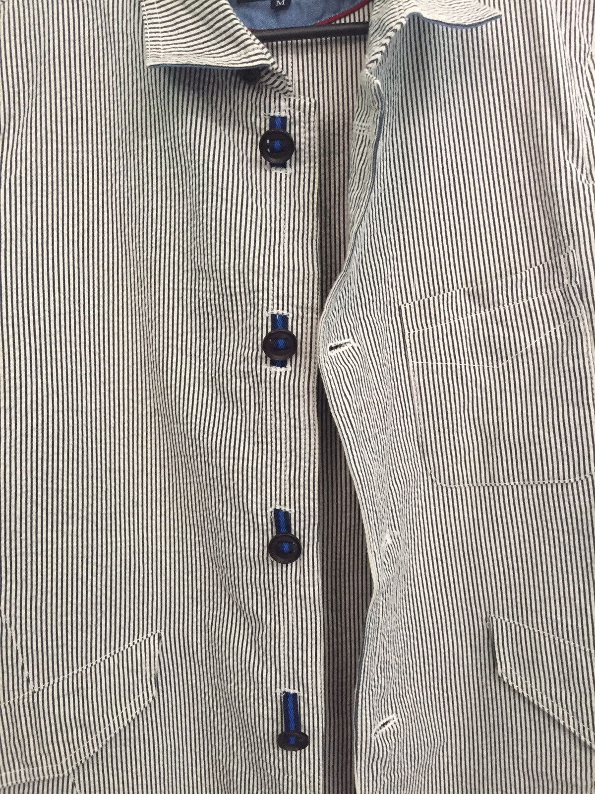 Designer × U.S. Polo Assn. Polo British Country Spirit Stripes Button Up Jacket Size US M / EU 48-50 / 2 - 12 Thumbnail