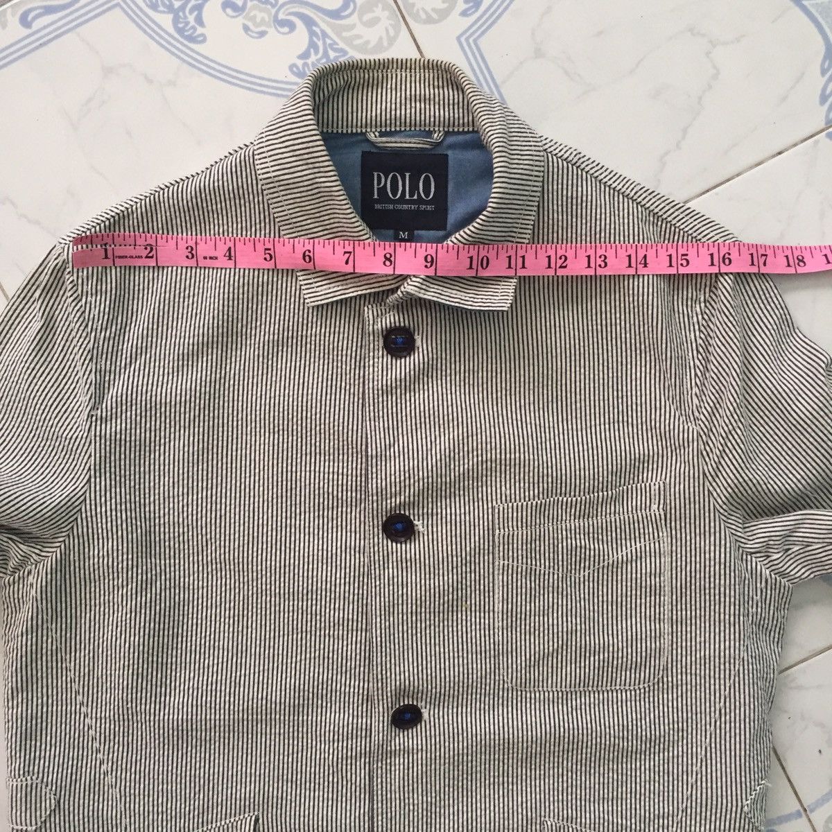 Designer × U.S. Polo Assn. Polo British Country Spirit Stripes Button Up Jacket Size US M / EU 48-50 / 2 - 21 Thumbnail