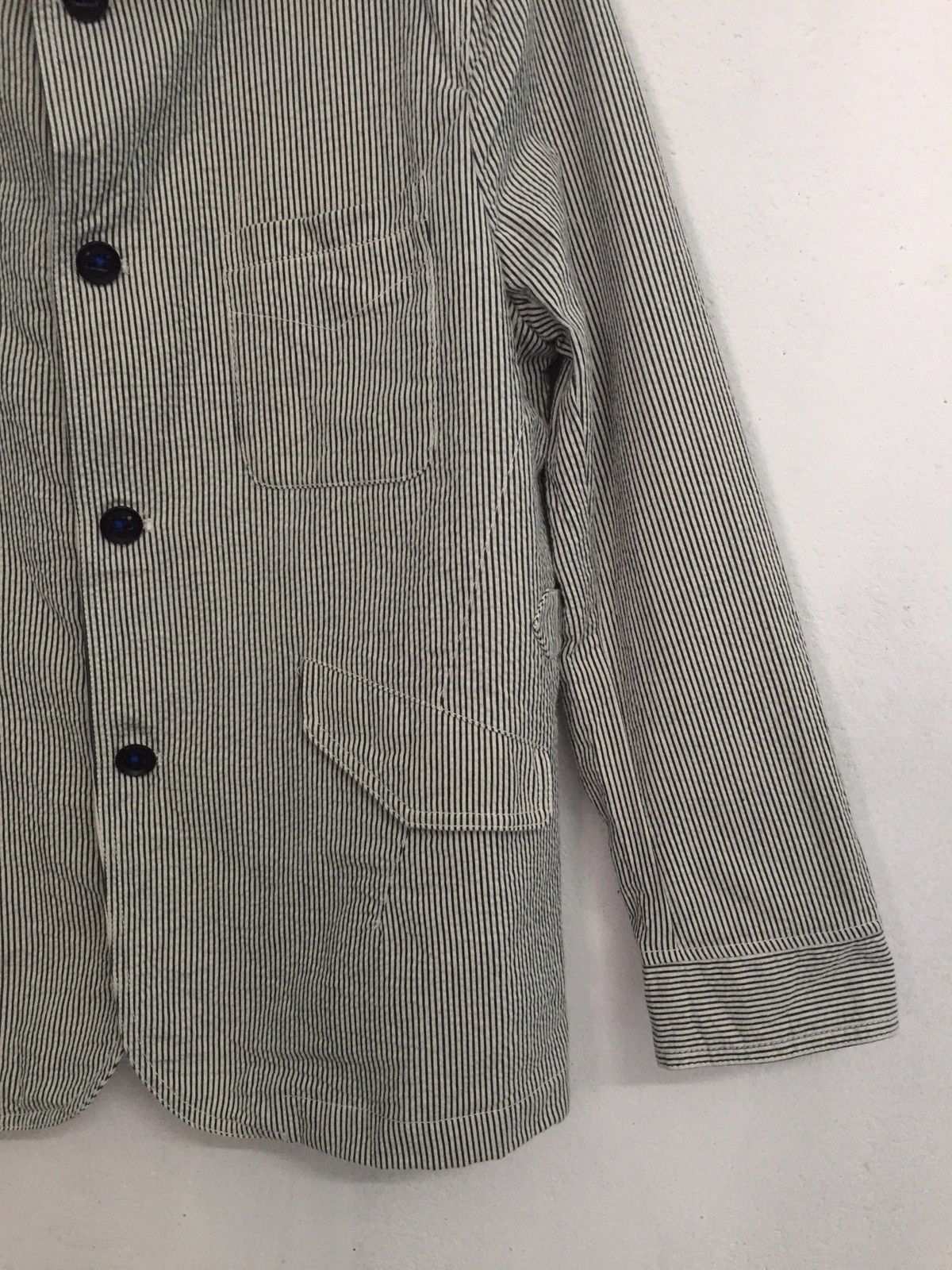 Designer × U.S. Polo Assn. Polo British Country Spirit Stripes Button Up Jacket Size US M / EU 48-50 / 2 - 6 Thumbnail