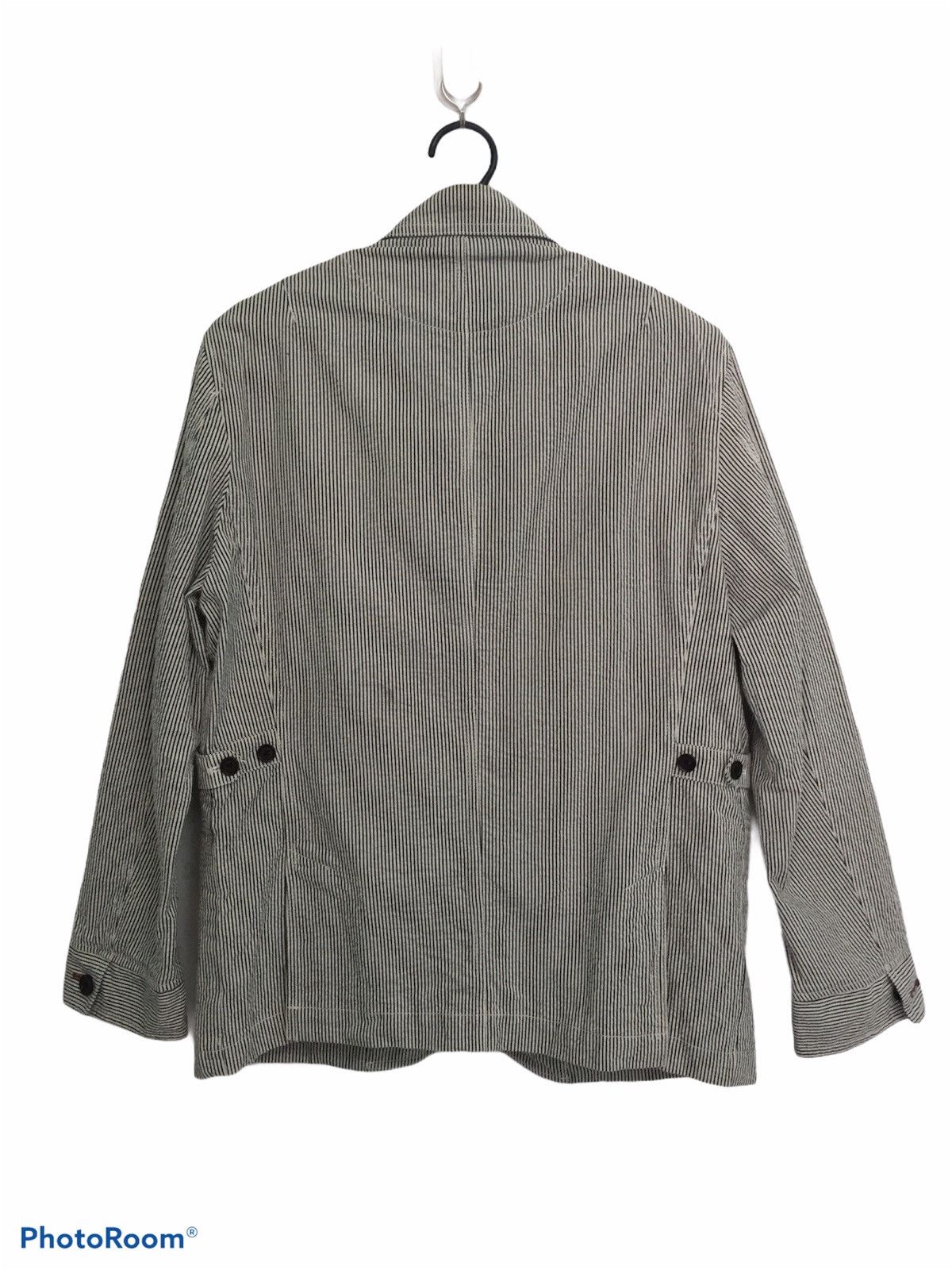 Designer × U.S. Polo Assn. Polo British Country Spirit Stripes Button Up Jacket Size US M / EU 48-50 / 2 - 2 Thumbnail