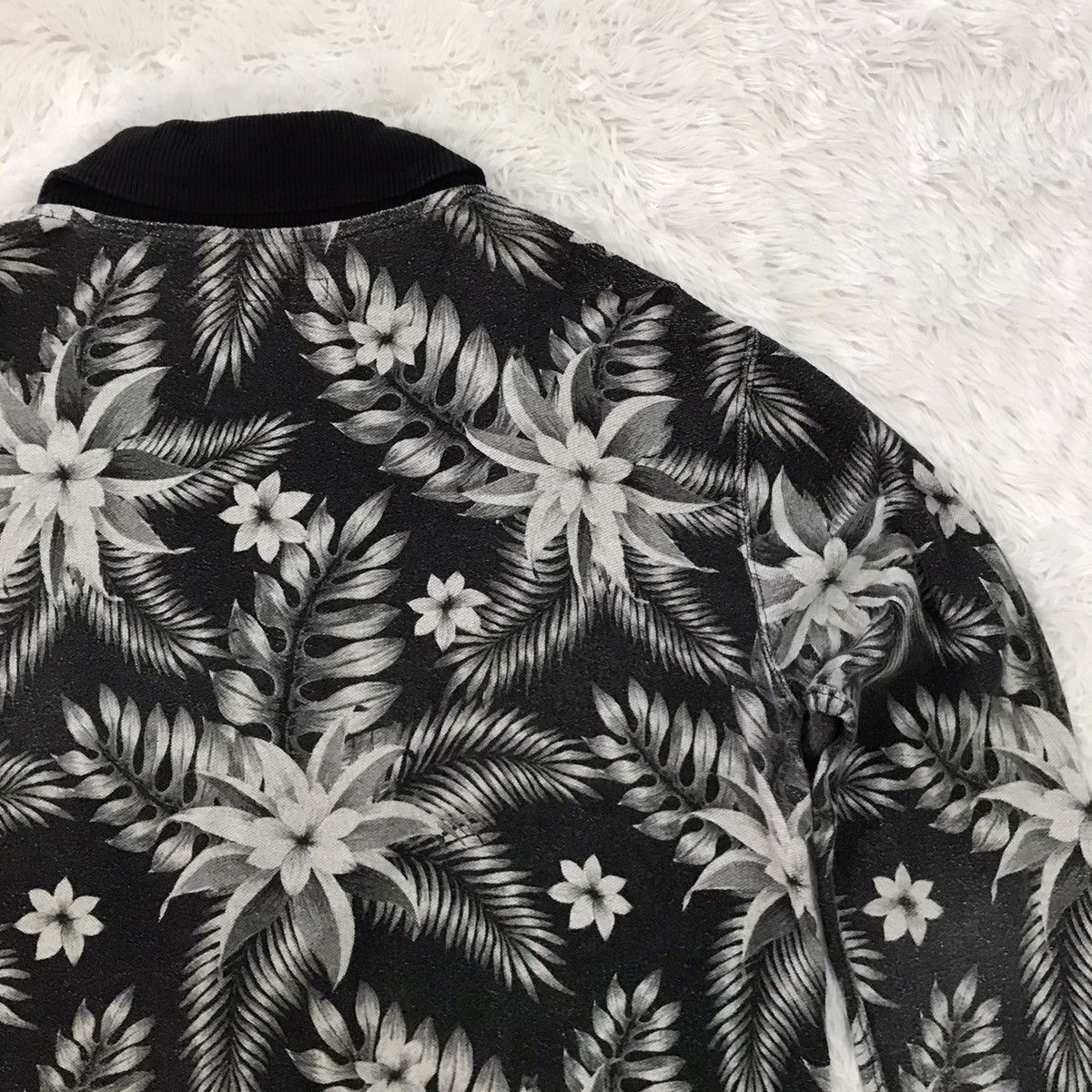 Japanese Brand Azul by Moussy Nice Floral Cardigan Size US L / EU 52-54 / 3 - 11 Thumbnail