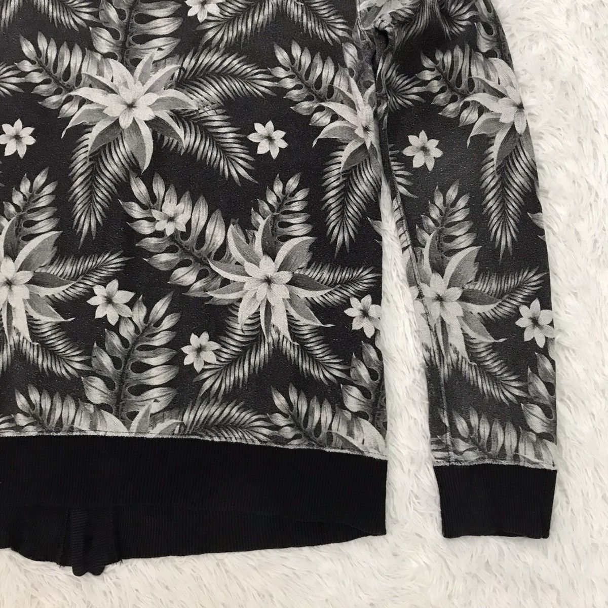 Japanese Brand Azul by Moussy Nice Floral Cardigan Size US L / EU 52-54 / 3 - 10 Thumbnail