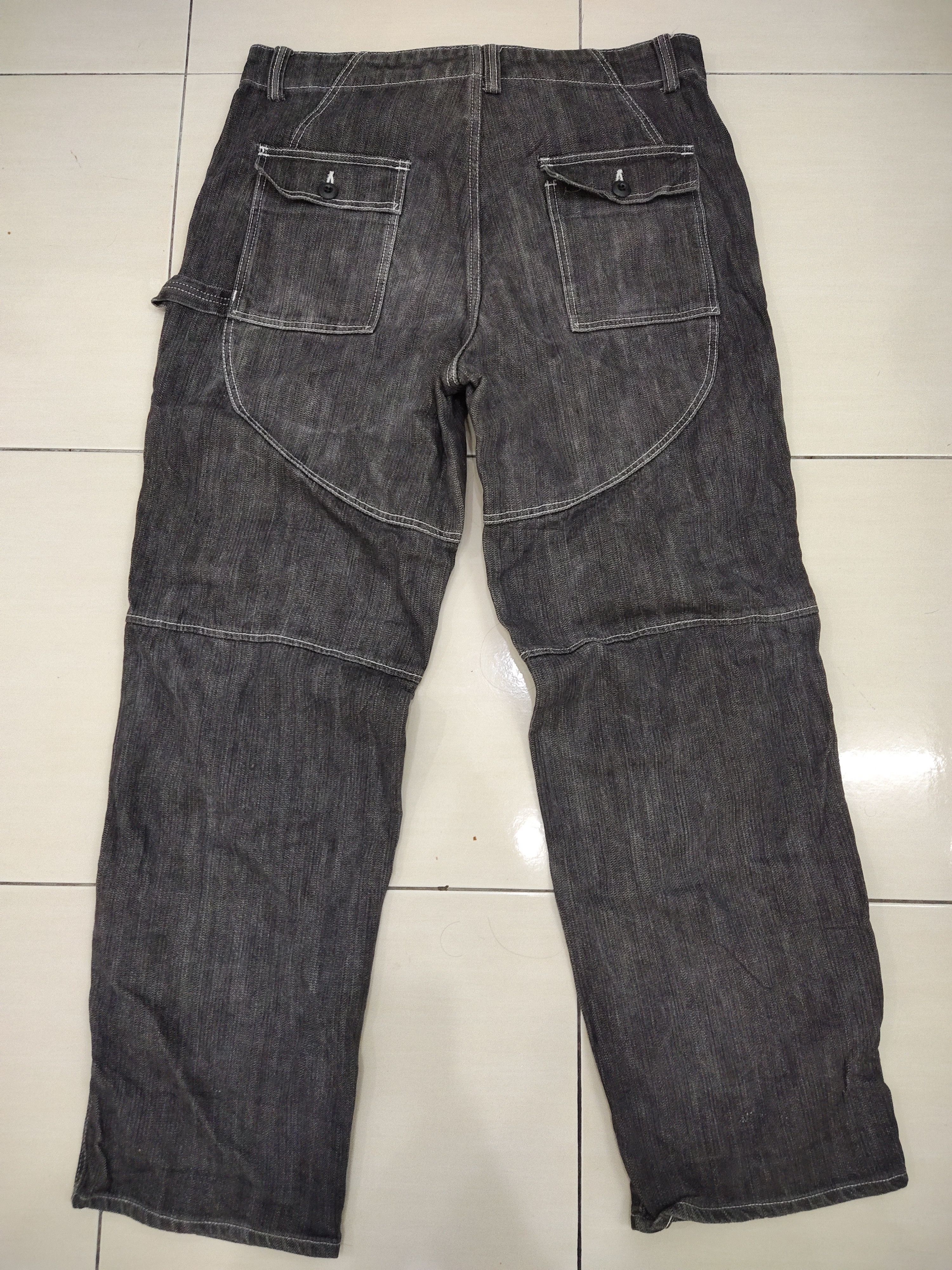 Rare!! Vintage Masterpiece X Hectic Baggy Jeans
