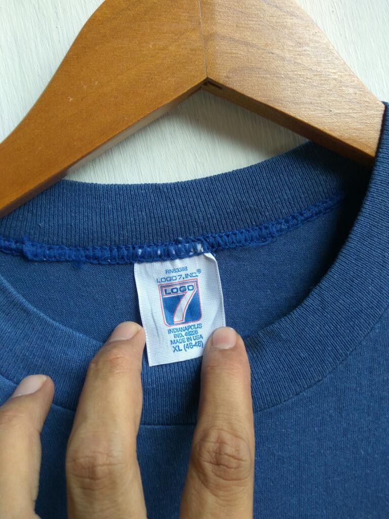 Logo 7 × NHL × Vintage Vintage 90s Vintage Seatle Seahawk tshirt logo 7 Size US L / EU 52-54 / 3 - 4 Thumbnail