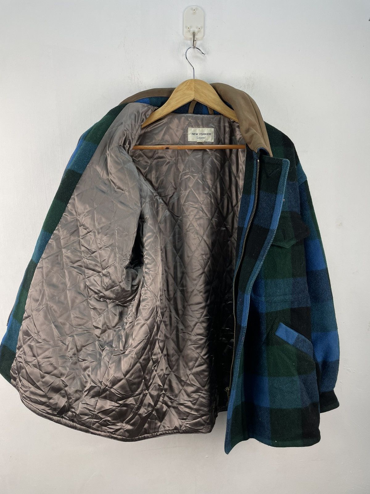 Vintage Vintage 80s New Yoker Legend Wool Flannel Jacket Western Size US M / EU 48-50 / 2 - 4 Thumbnail