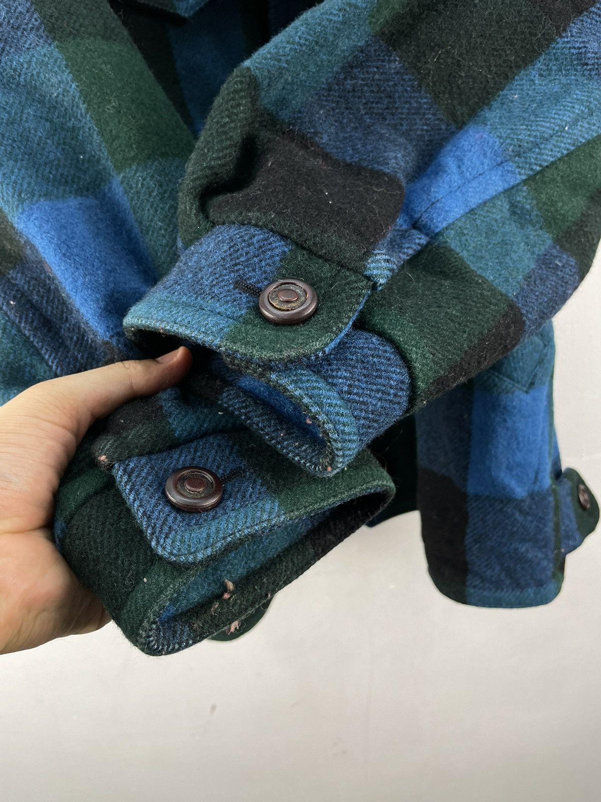Vintage Vintage 80s New Yoker Legend Wool Flannel Jacket Western Size US M / EU 48-50 / 2 - 7 Thumbnail
