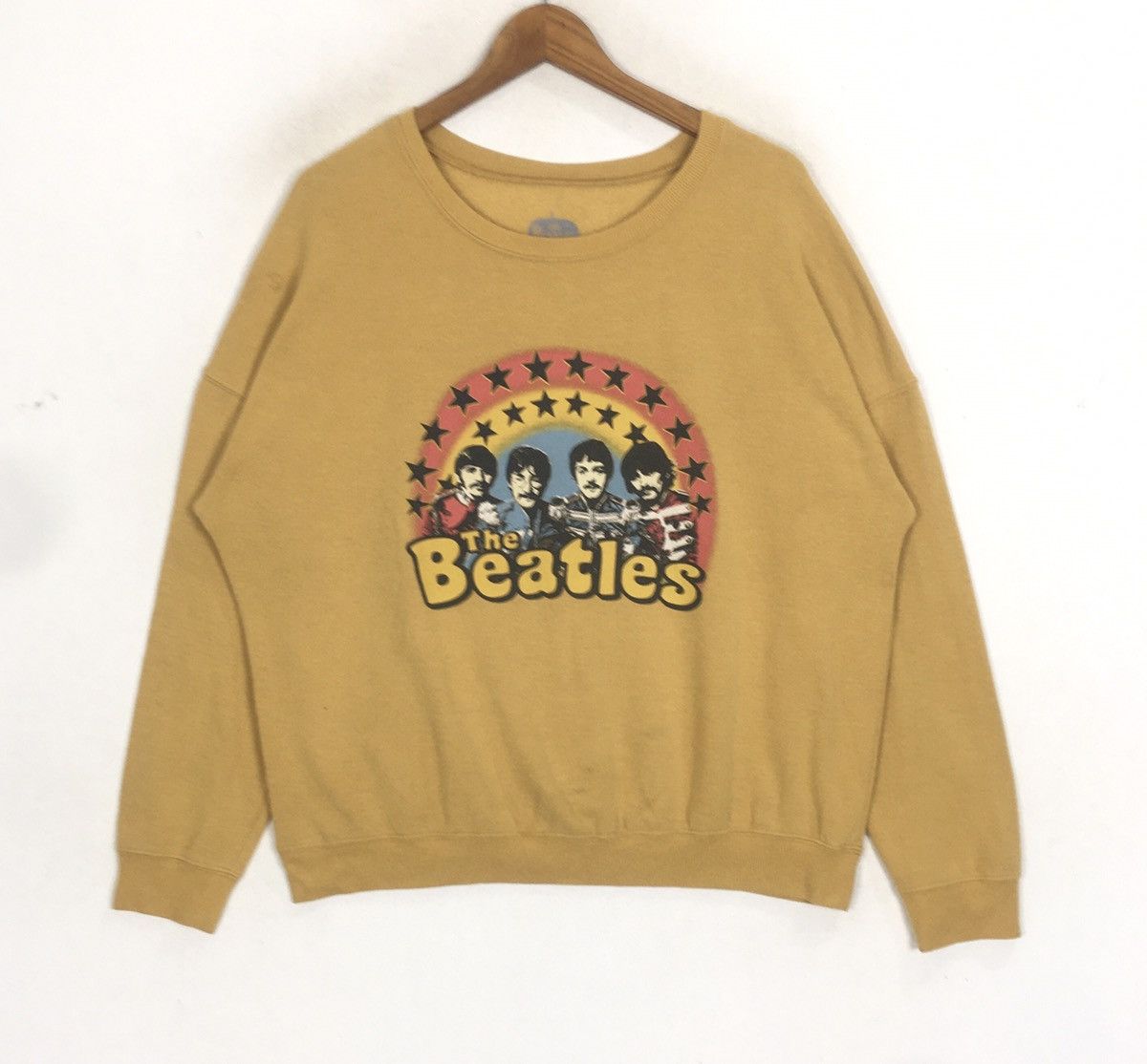 Band Tees × Japanese Brand The Beatles Band Tee Streetwear Crewneck Sweatshirt Sweater Size US L / EU 52-54 / 3 - 1 Thumbnail