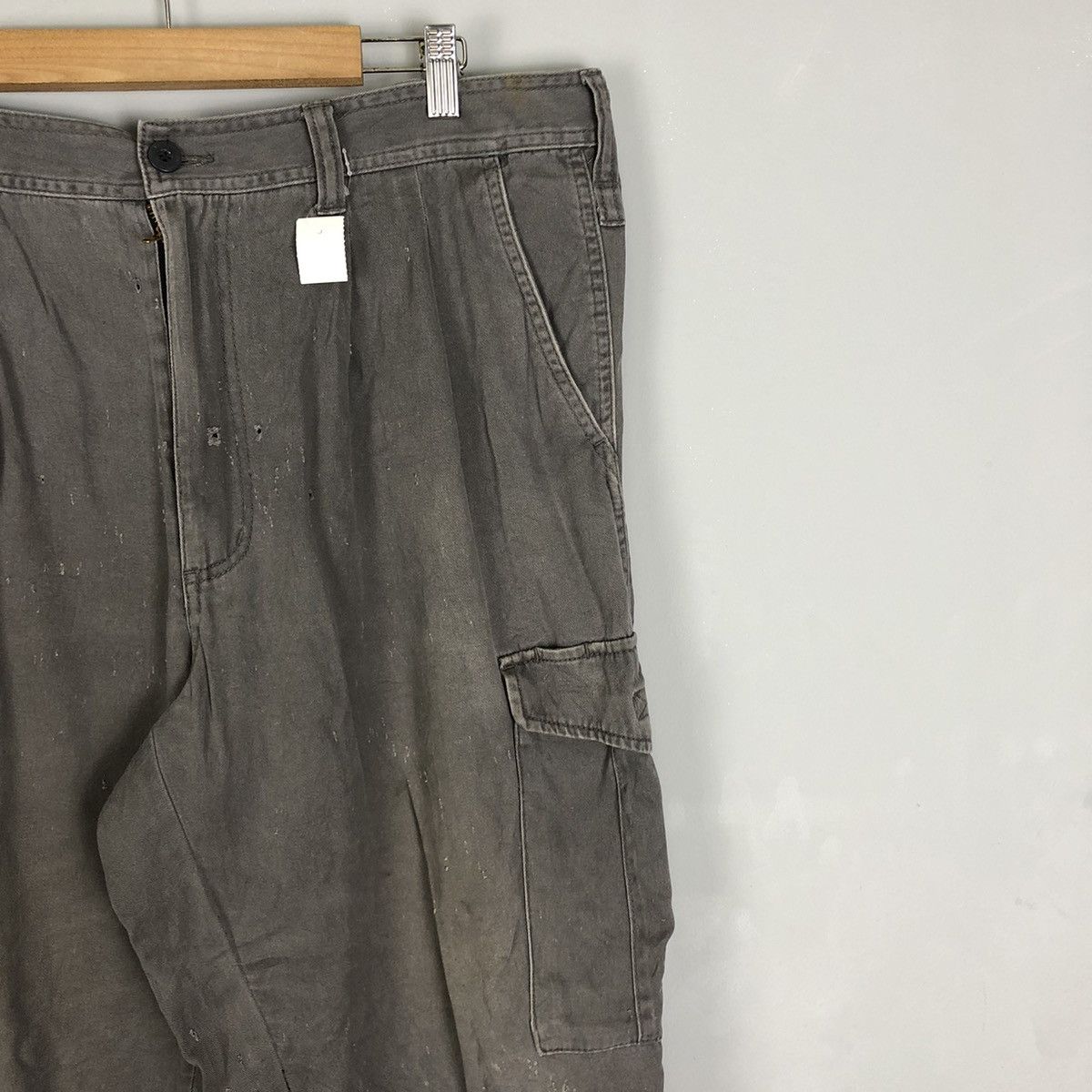 Japanese Brand DLL Evolution Grey Multipocket Tactical Cargo Pants #c1269 Size US 34 / EU 50 - 5 Thumbnail