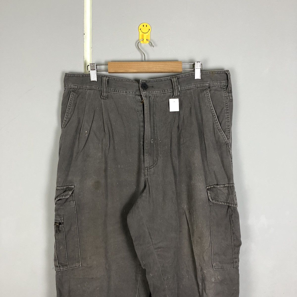Japanese Brand DLL Evolution Grey Multipocket Tactical Cargo Pants #c1269 Size US 34 / EU 50 - 2 Thumbnail