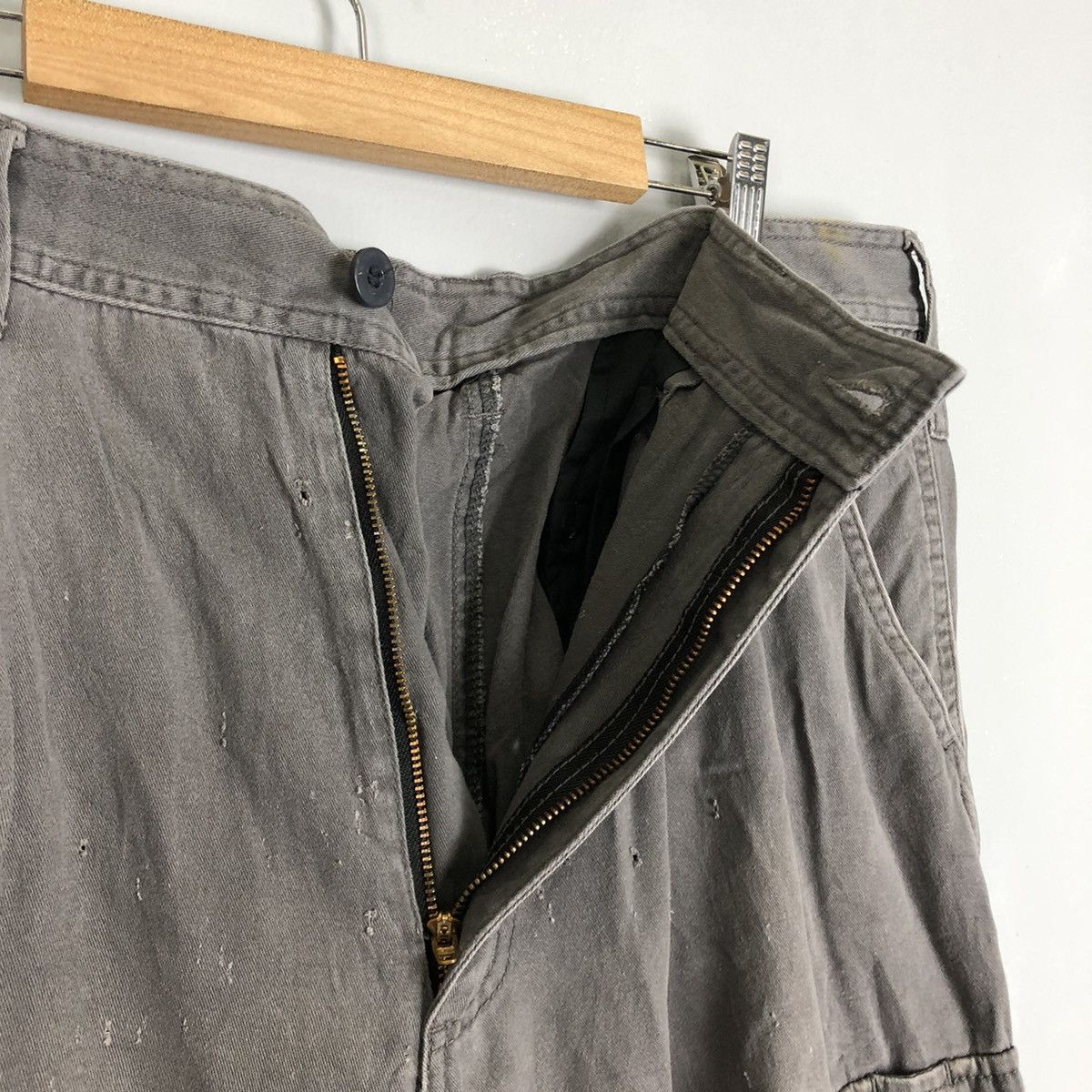 Japanese Brand DLL Evolution Grey Multipocket Tactical Cargo Pants #c1269 Size US 34 / EU 50 - 9 Thumbnail
