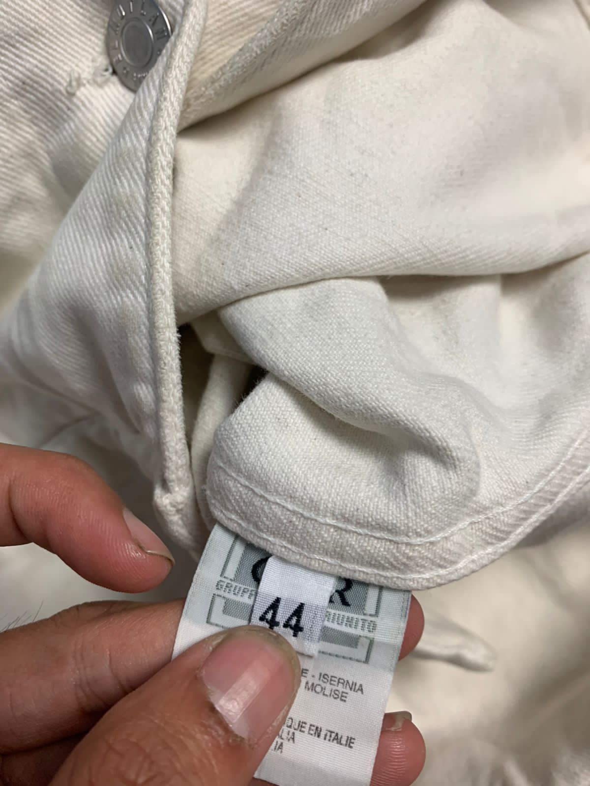 Helmut Lang Helmut Lang 1998 3 Pocket White Denim Jacket Size US S / EU 44-46 / 1 - 13 Thumbnail