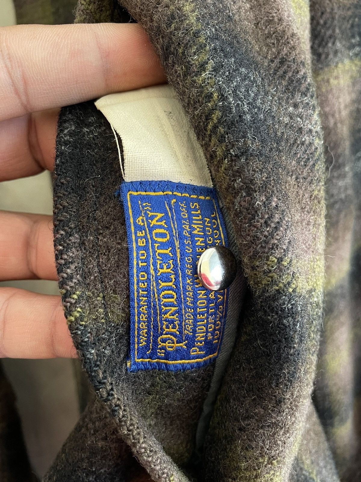 Pendleton × Vintage VINTAGE PENDLETON CHORE JACKET TALON ZIPPER Size US M / EU 48-50 / 2 - 7 Thumbnail