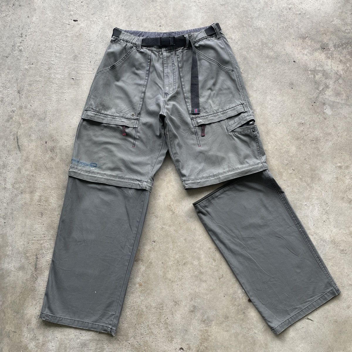 image of Utilikilts Vintage Chevre Faded Multipocket Cargo Trousers Pants W32, Men's