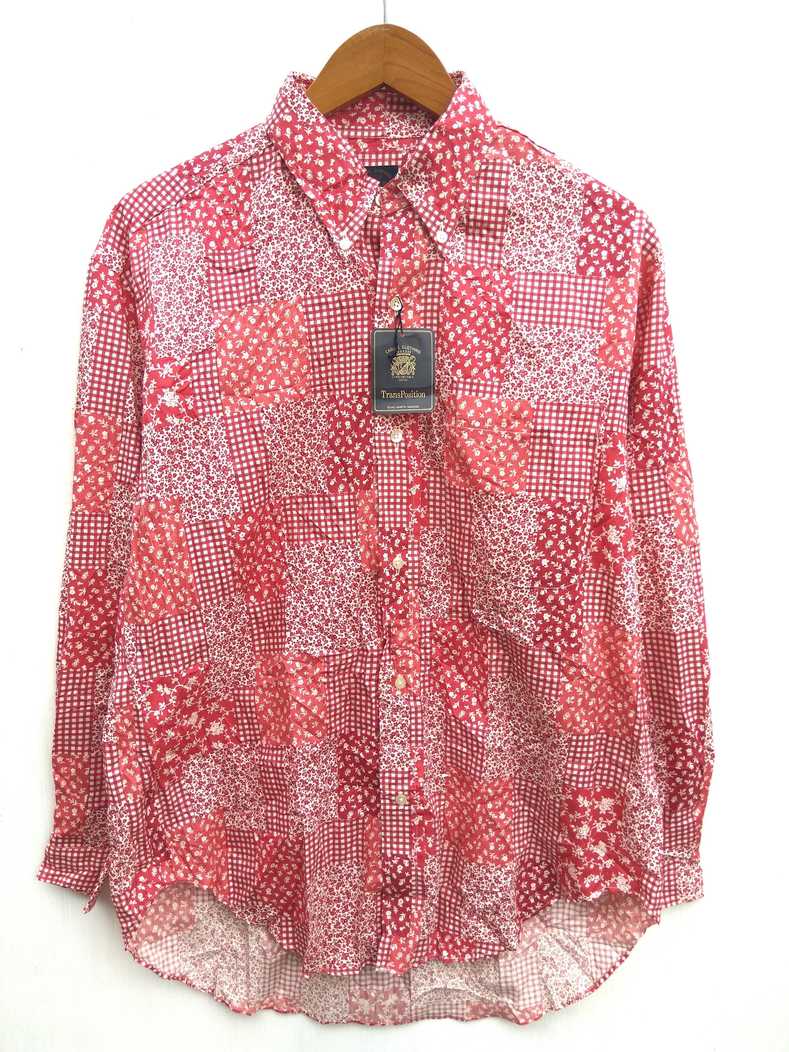 Designer × Japanese Brand Transposition shirt patchwork design kapital bandana Size US L / EU 52-54 / 3 - 1 Thumbnail