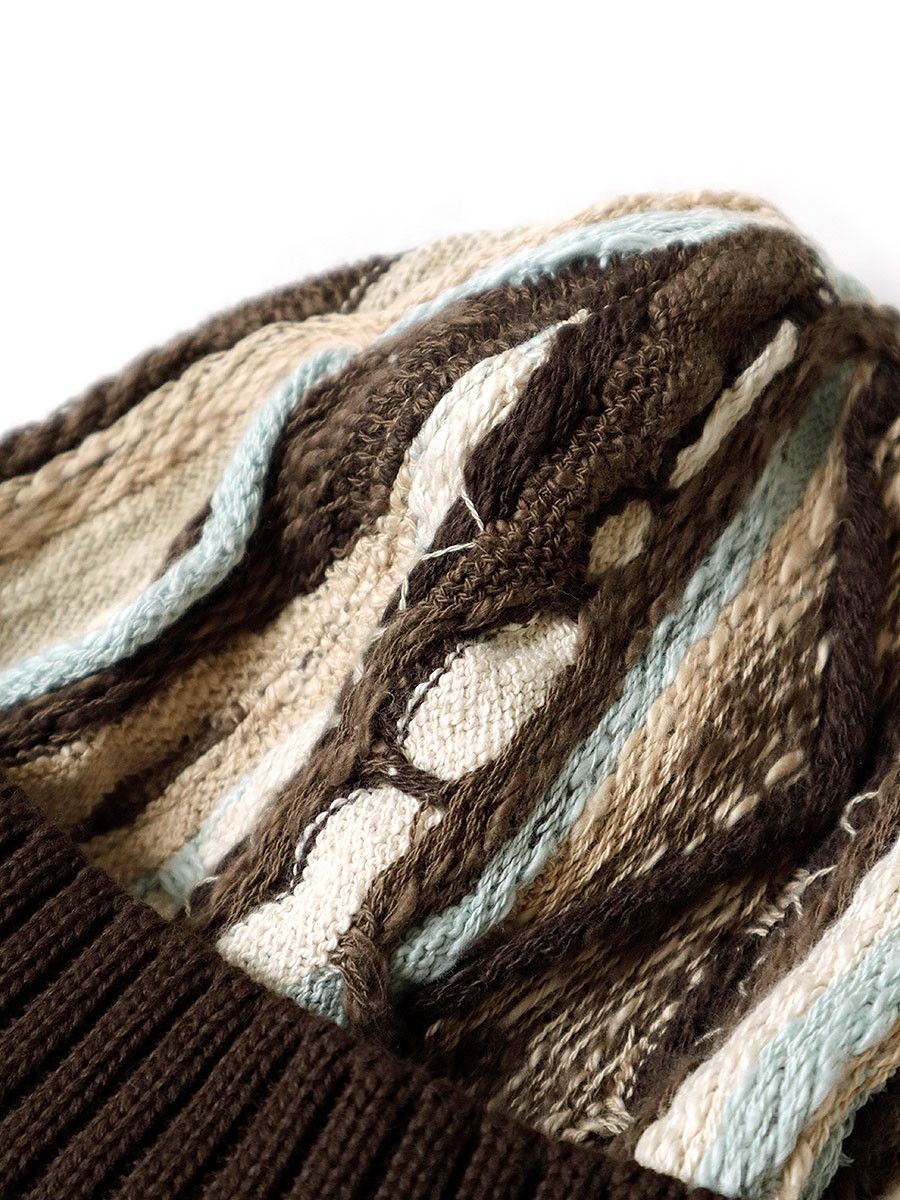 Kapital Kapital 7G Knit Gaudy Cap Size ONE SIZE - 4 Thumbnail