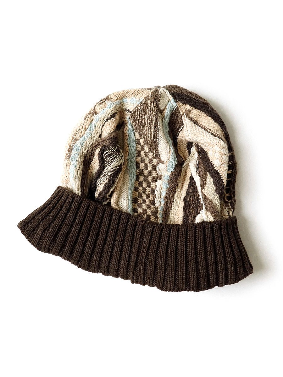 Kapital Kapital 7G Knit Gaudy Cap Size ONE SIZE - 3 Thumbnail