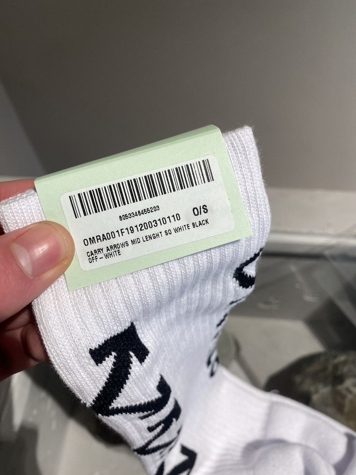 Off-White Off White Logo Socks Size ONE SIZE - 5 Thumbnail