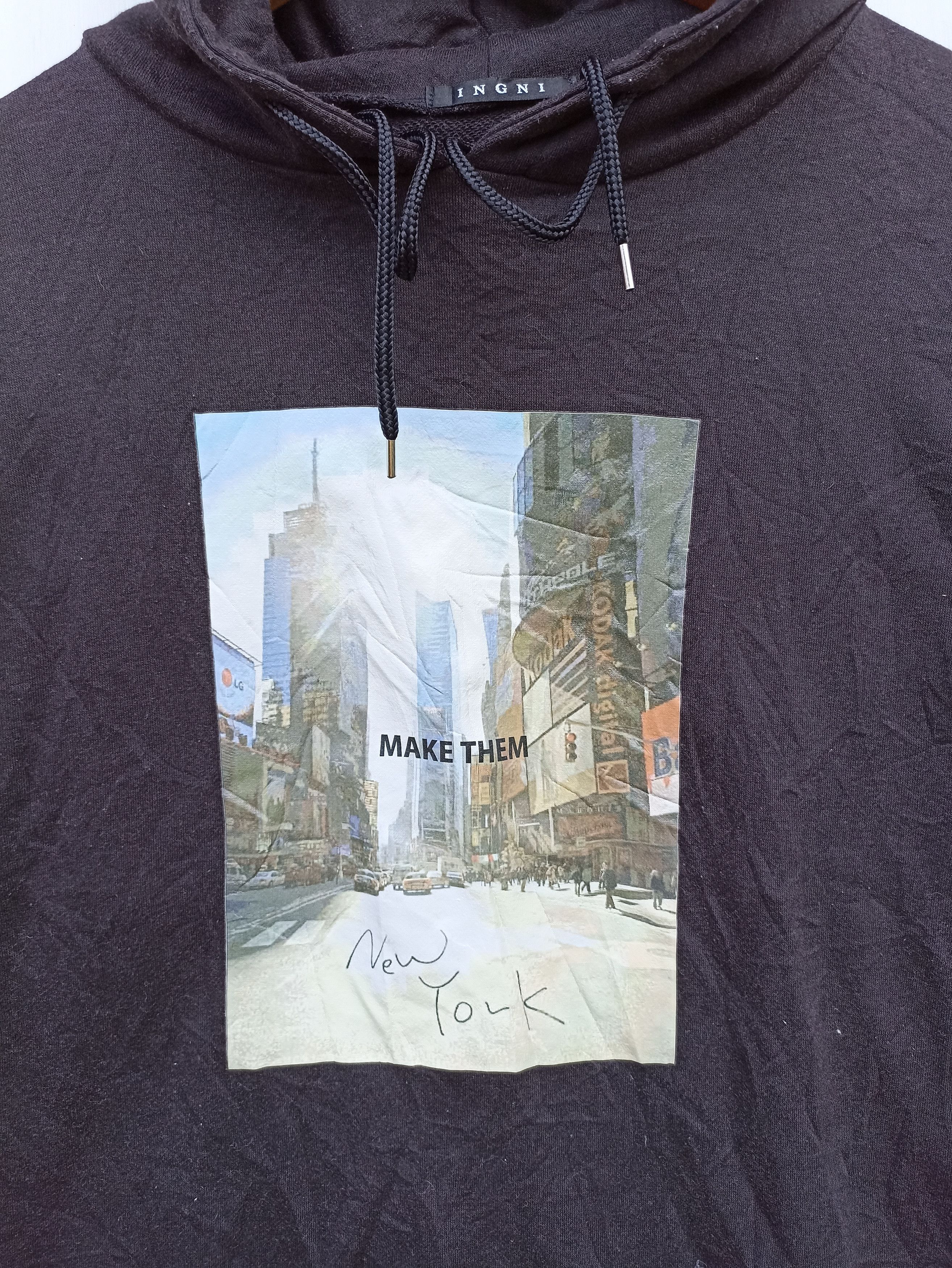 Japanese Brand × Other New York Hoodies Size US L / EU 52-54 / 3 - 3 Thumbnail