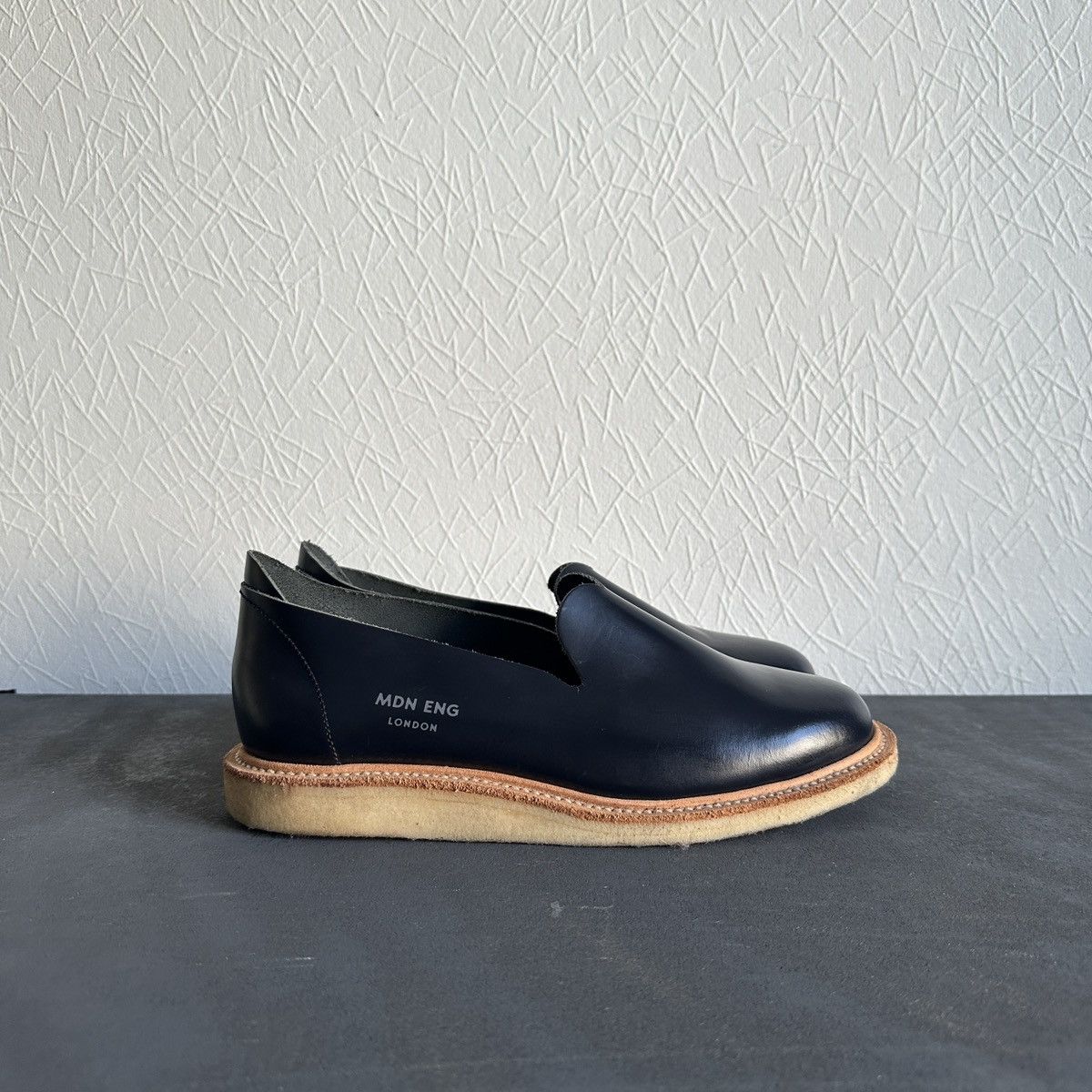 Handmade Modern English London Genuine Leather Hand Made Shoes Size US 8 / EU 41 - 2 Thumbnail
