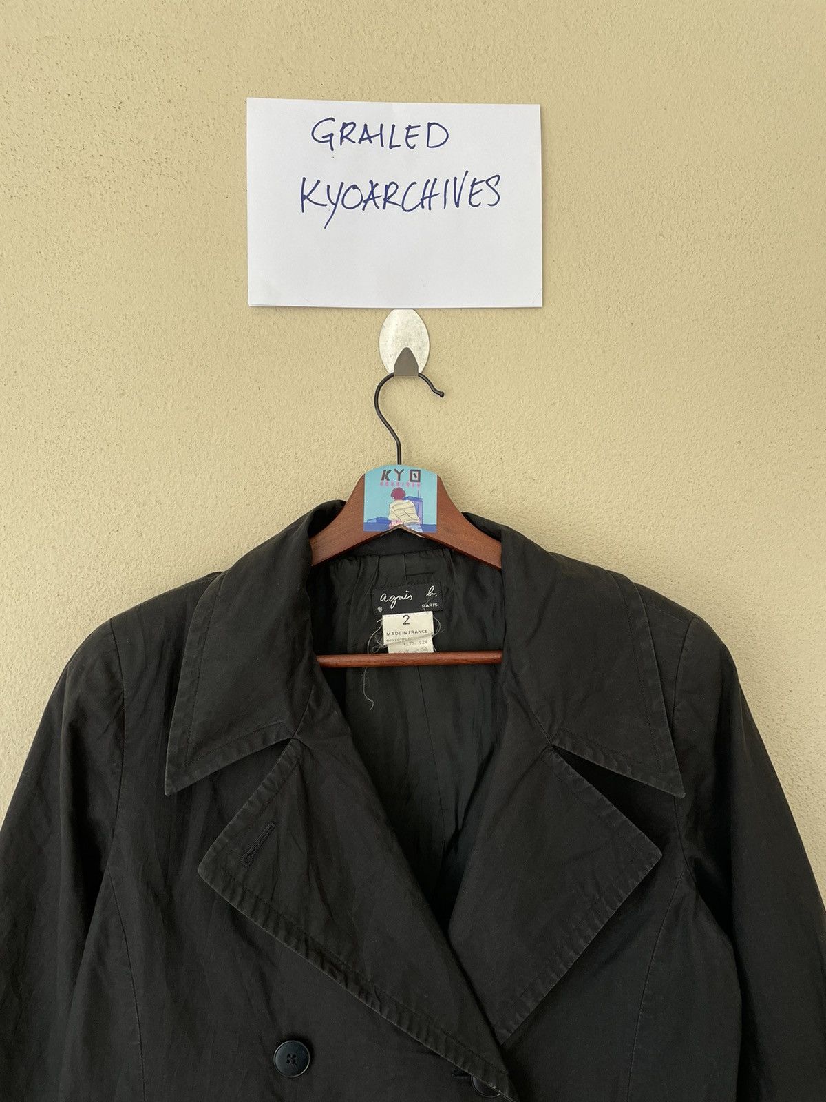 agnes b. AGNES B. BLACK JACKET Size US L / EU 52-54 / 3 - 4 Thumbnail