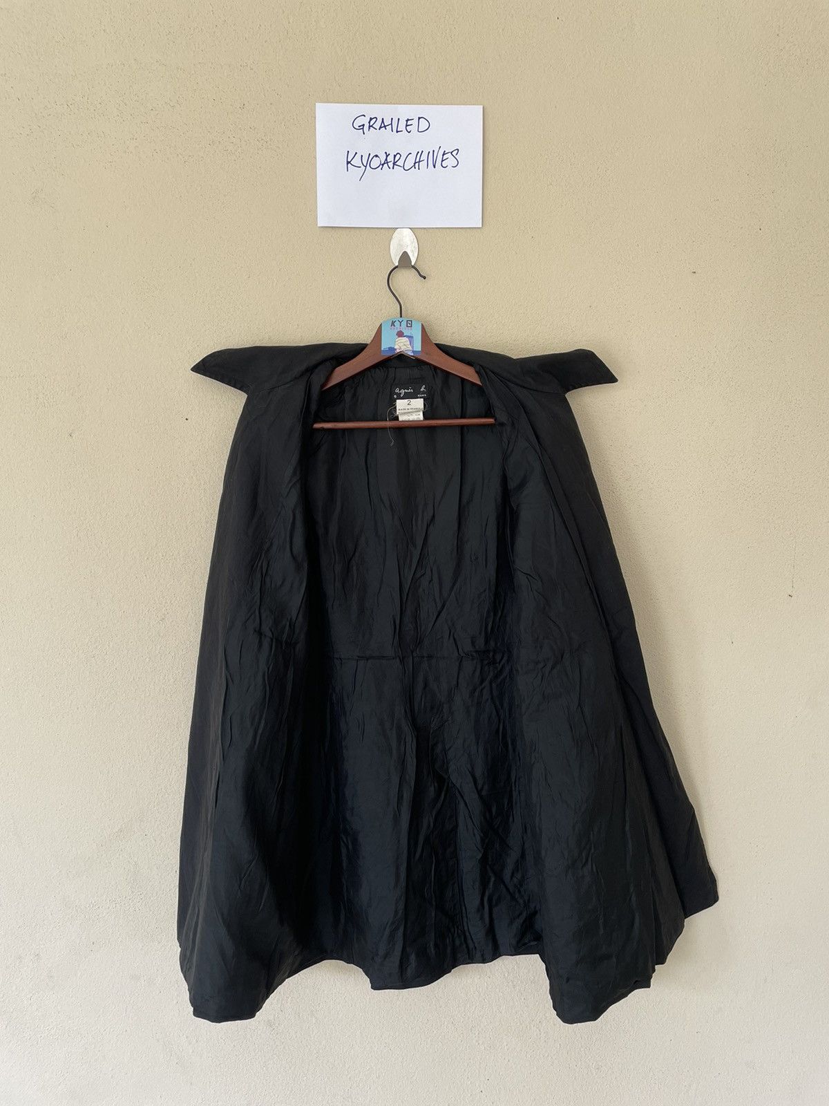 agnes b. AGNES B. BLACK JACKET Size US L / EU 52-54 / 3 - 8 Thumbnail
