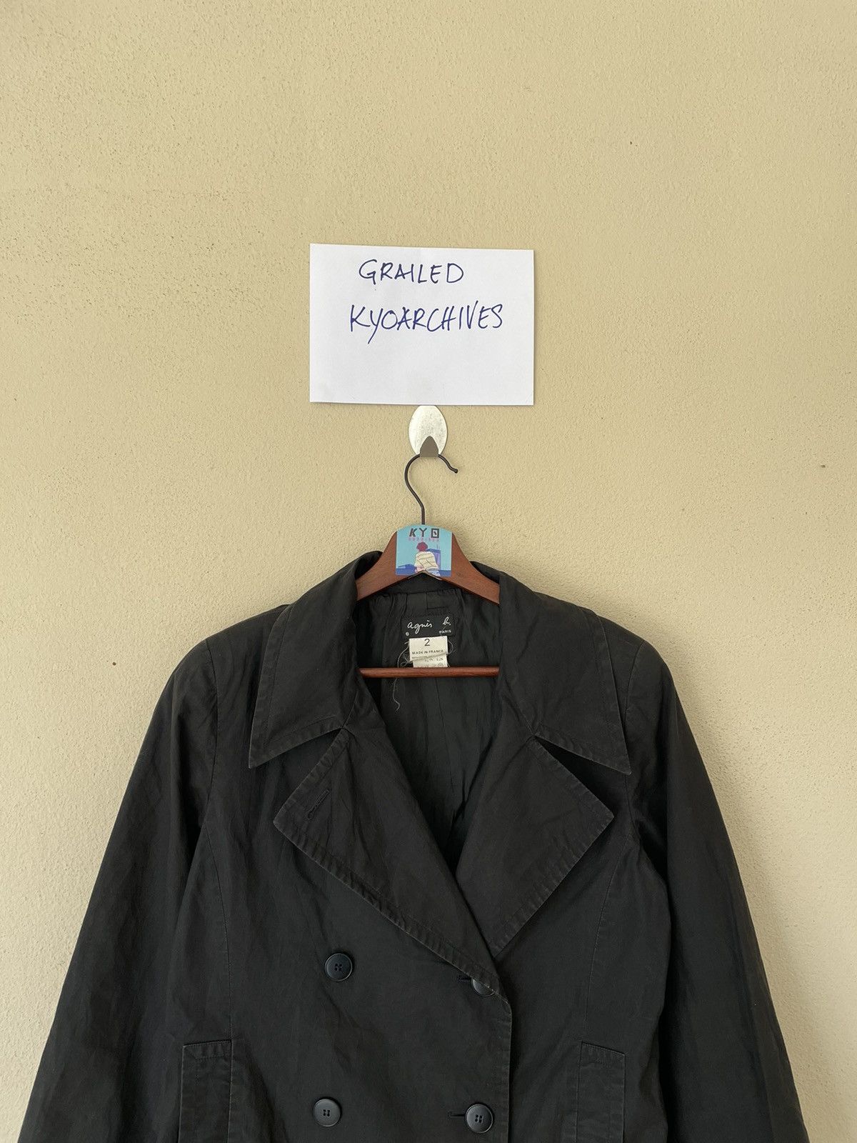 agnes b. AGNES B. BLACK JACKET Size US L / EU 52-54 / 3 - 3 Thumbnail