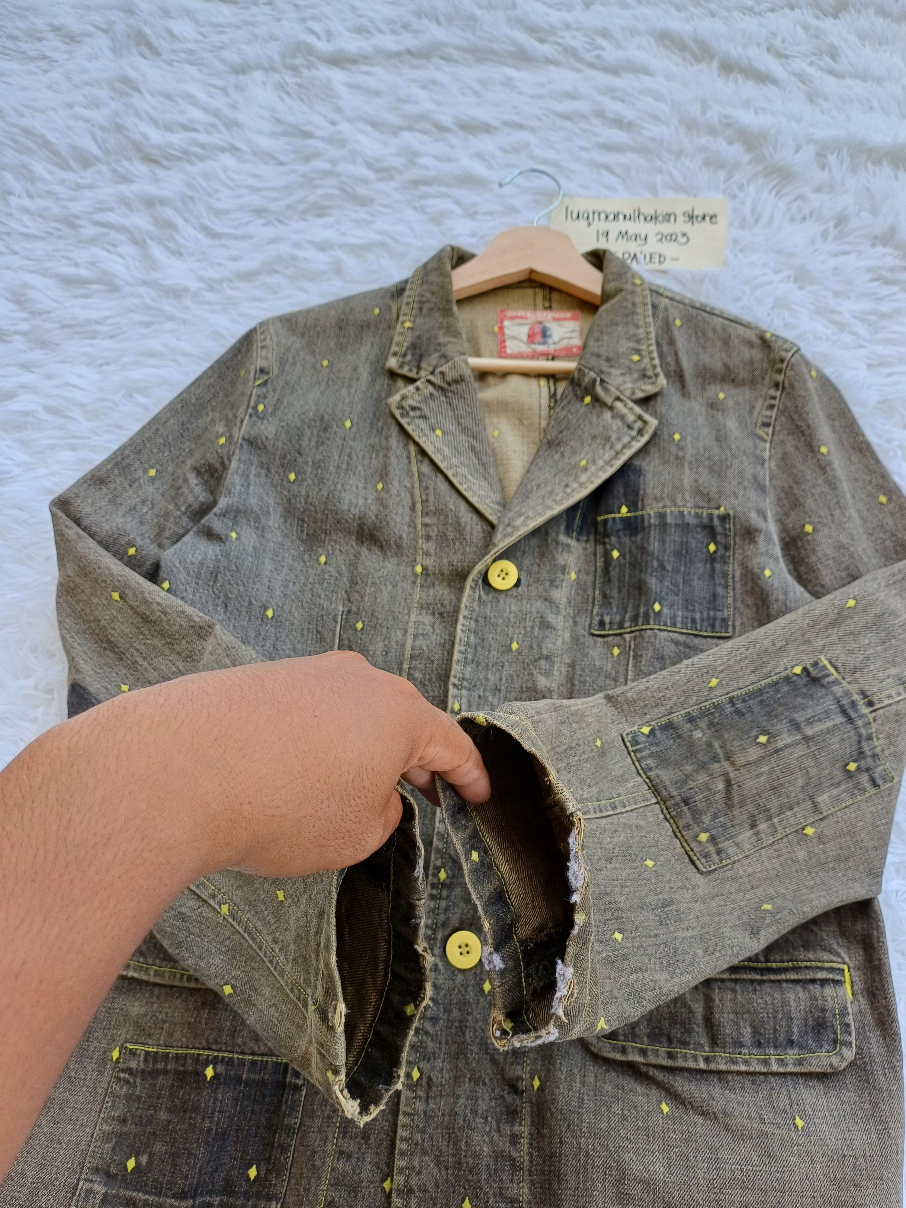 Rarest SS2002 Undercoverism for Rebels Denim Jacket