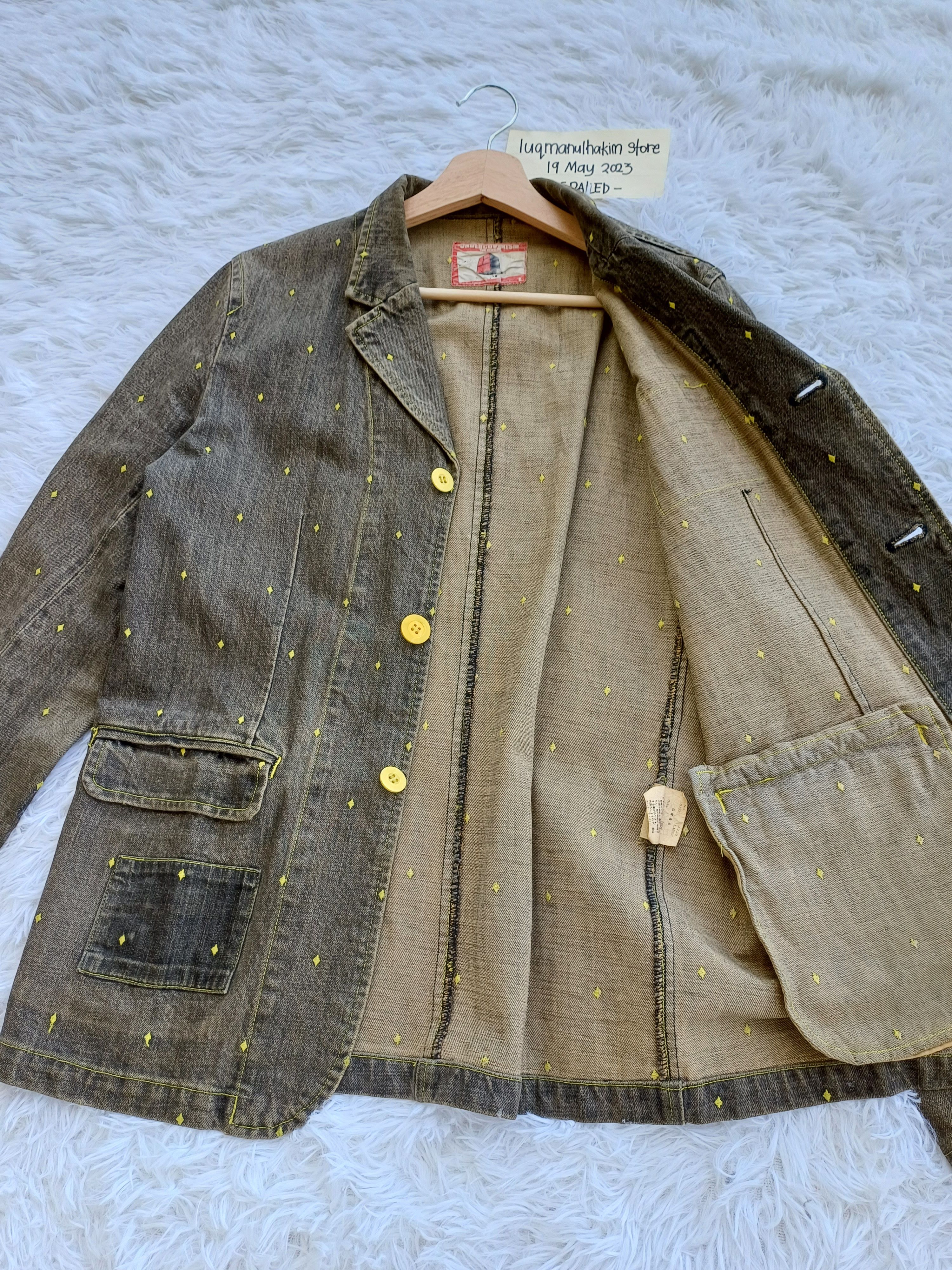 Rarest SS2002 Undercoverism for Rebels Denim Jacket