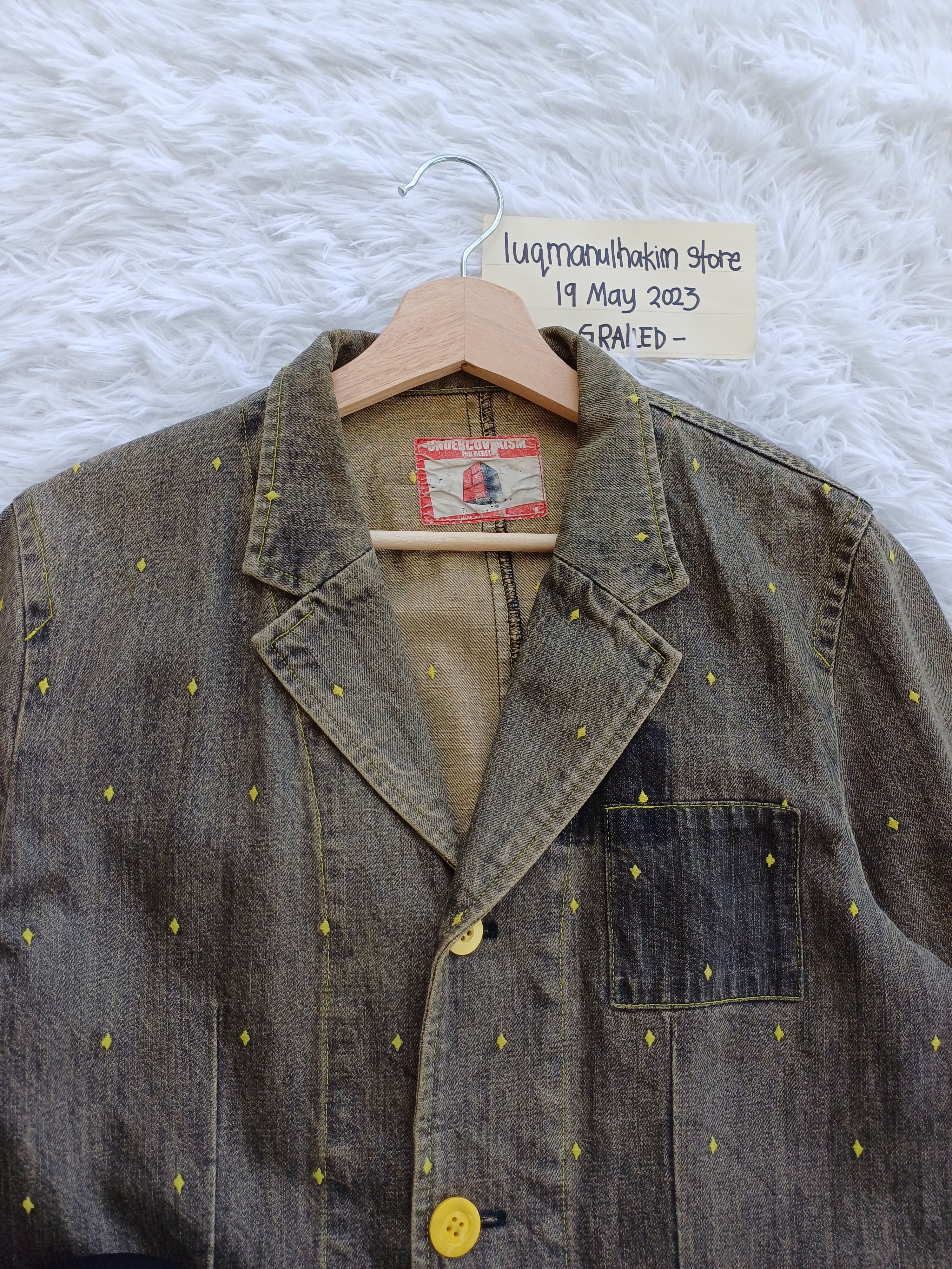 Rarest SS2002 Undercoverism for Rebels Denim Jacket