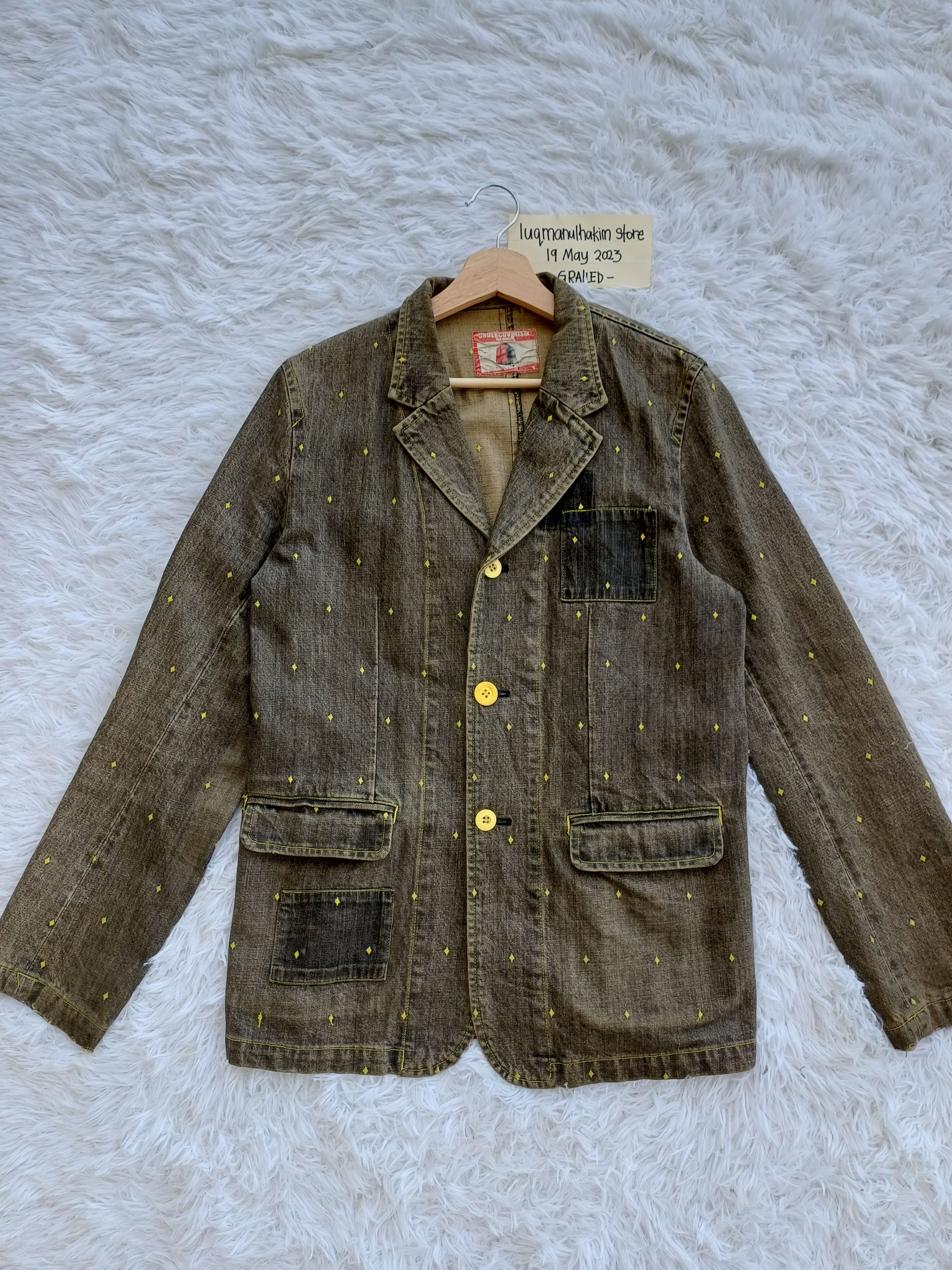 Rarest SS2002 Undercoverism for Rebels Denim Jacket