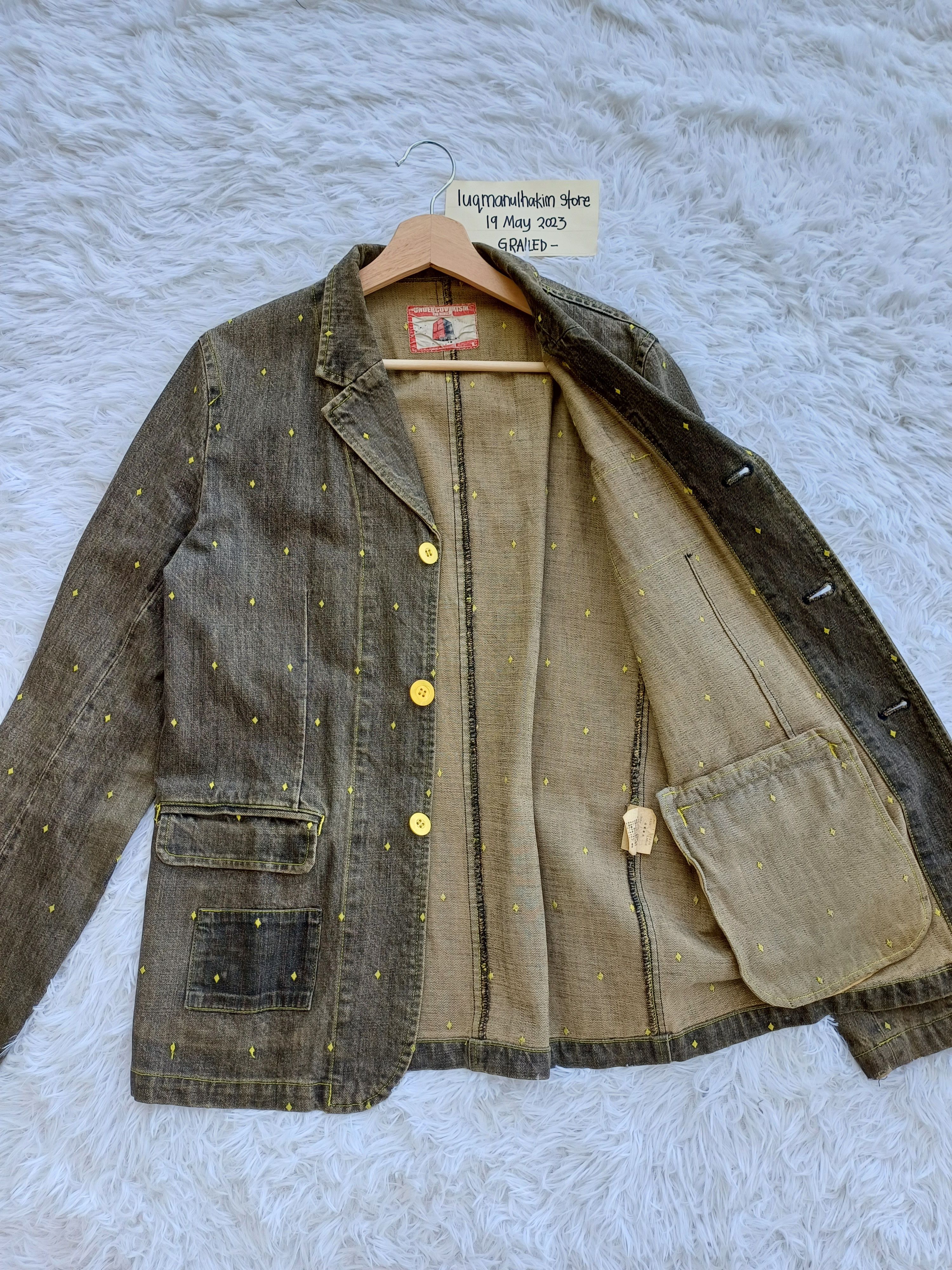 Rarest SS2002 Undercoverism for Rebels Denim Jacket