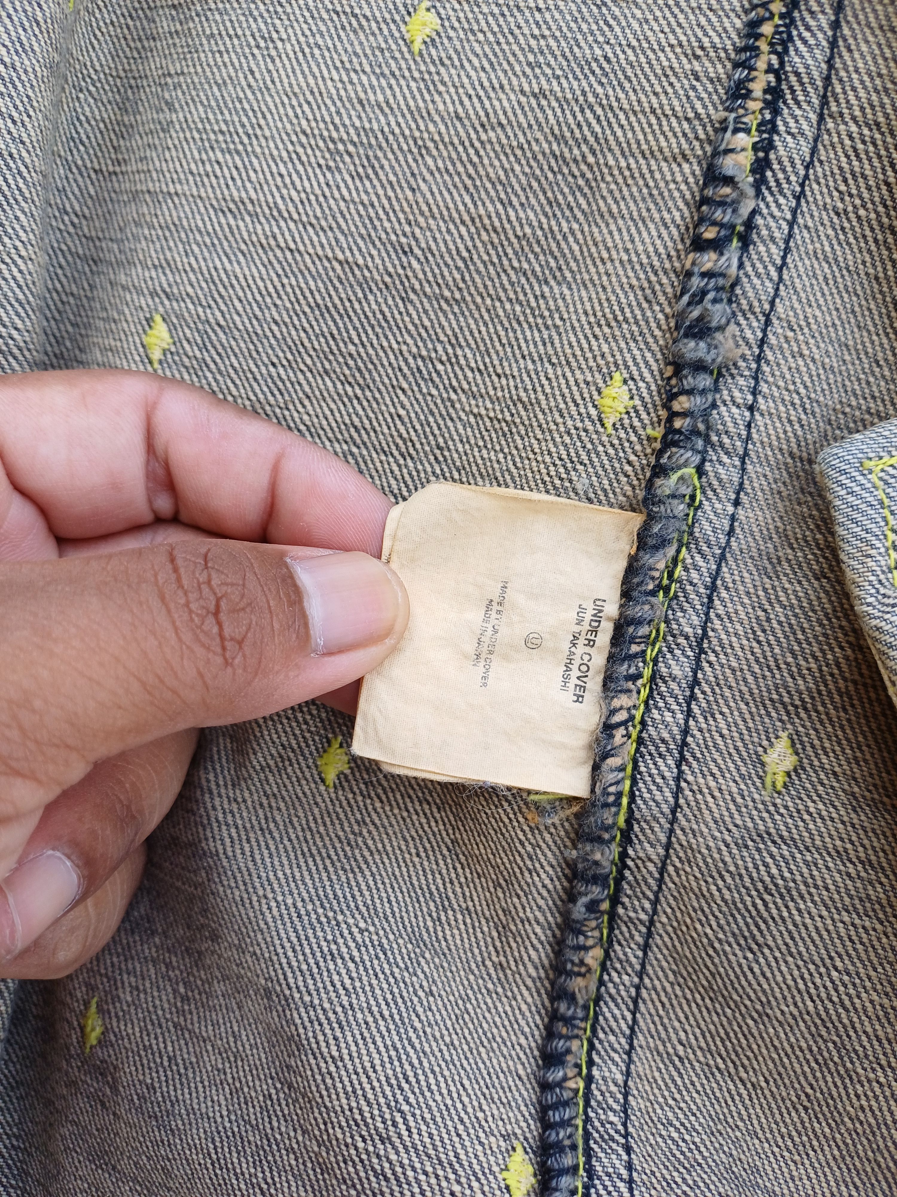 Rarest SS2002 Undercoverism for Rebels Denim Jacket