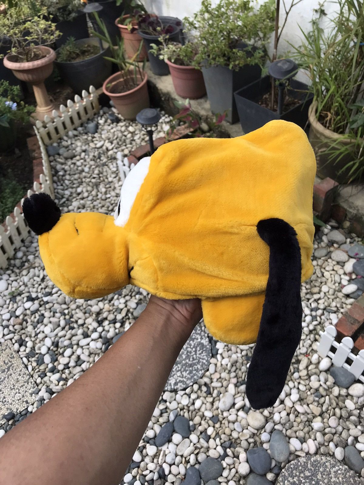 Disney × Japanese Brand AUTHENTIC PLUTO WITH FLAPPY EARS CAP HAT BY TOKYO DISNEYLAND Size ONE SIZE - 3 Thumbnail