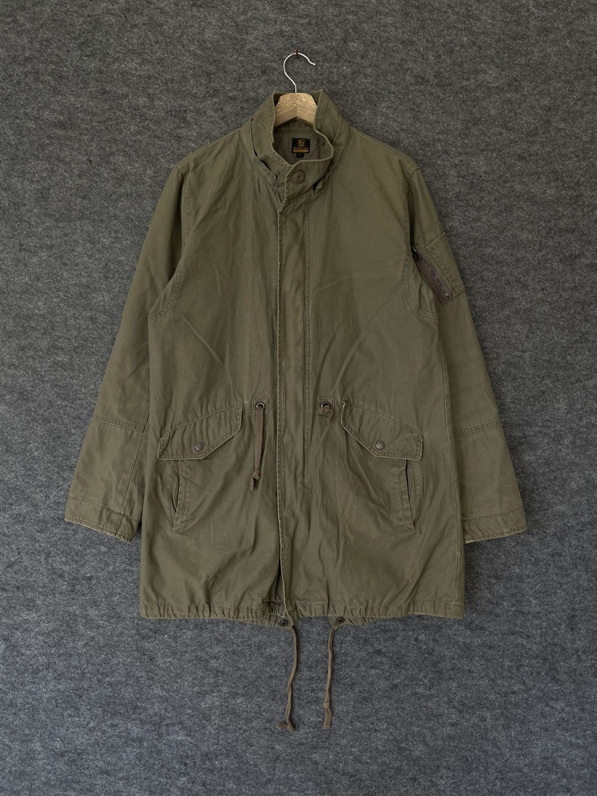 image of Allix Design Wear Chore Jacket in Army Green, Men's (Size Large)
