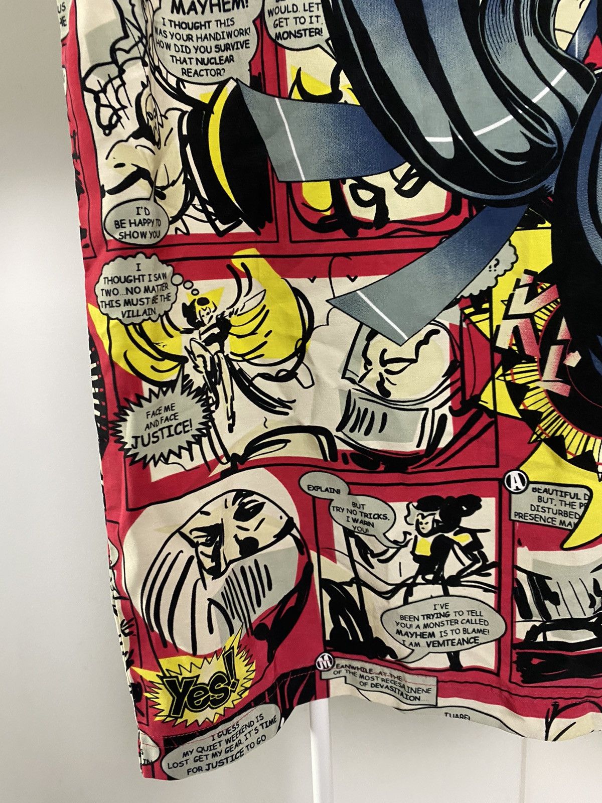 Marc Buchanan × Pelle Pelle × Vintage 90s Pelle Pelle vintage full print comic shirt button up Size US L / EU 52-54 / 3 - 7 Thumbnail