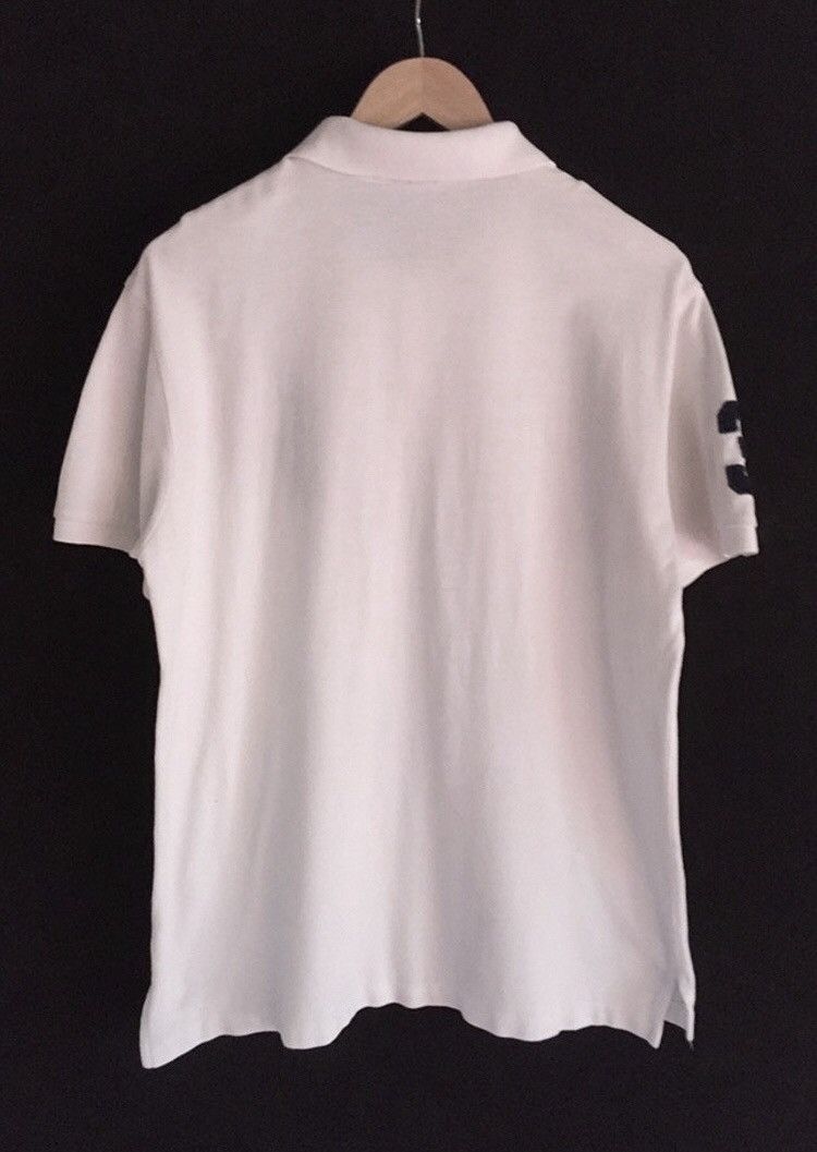 Polo Ralph Lauren × Ralph Lauren 🔥Polo Ralph Lauren White Polo Shirts Size US M / EU 48-50 / 2 - 2 Thumbnail