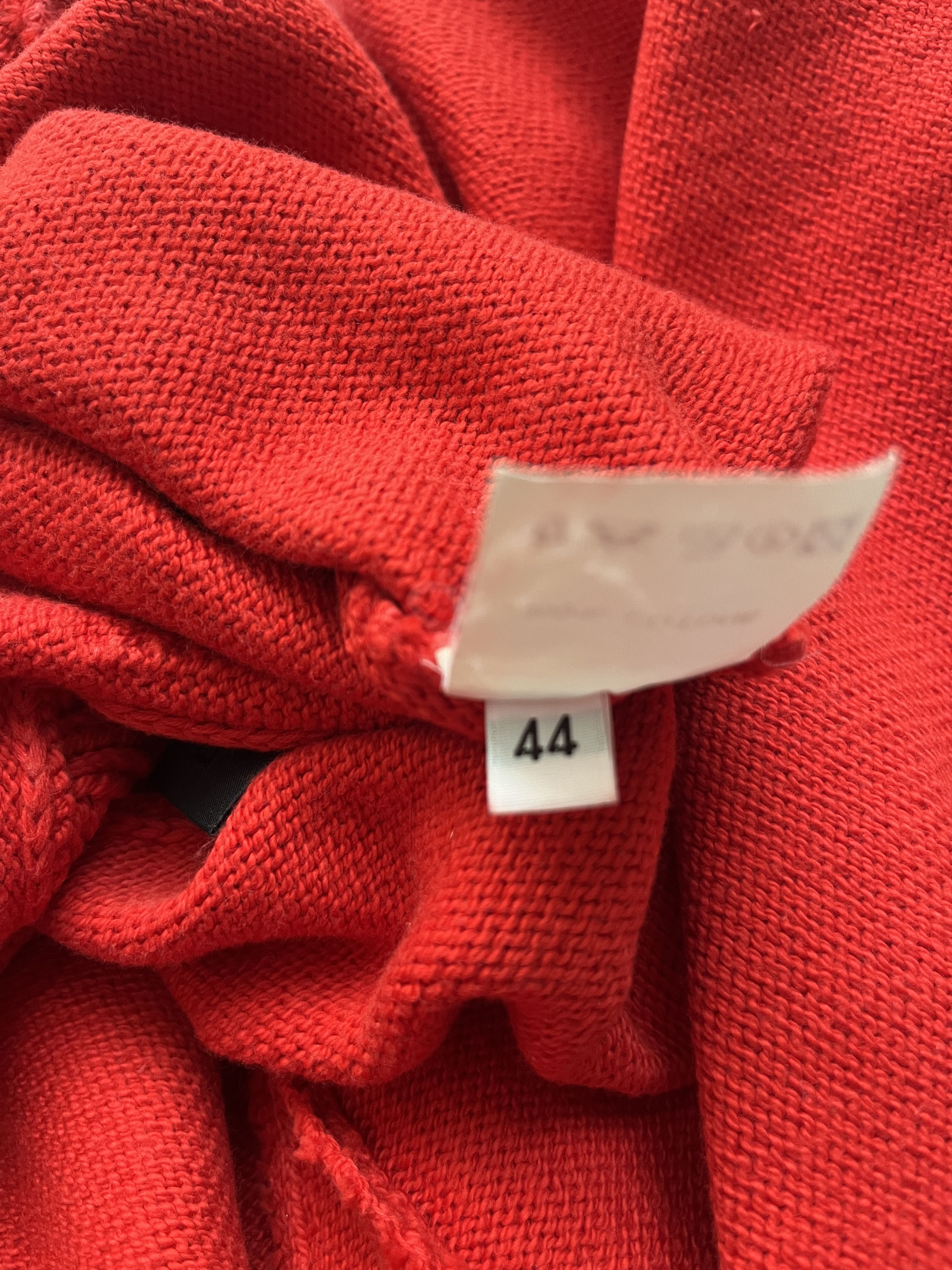 Dirk Van Saene ⚡️QUICK SALE⚡️Dirk van Saene Red Short Sleeve Knit Sweater Size M / US 6-8 / IT 42-44 - 5 Thumbnail