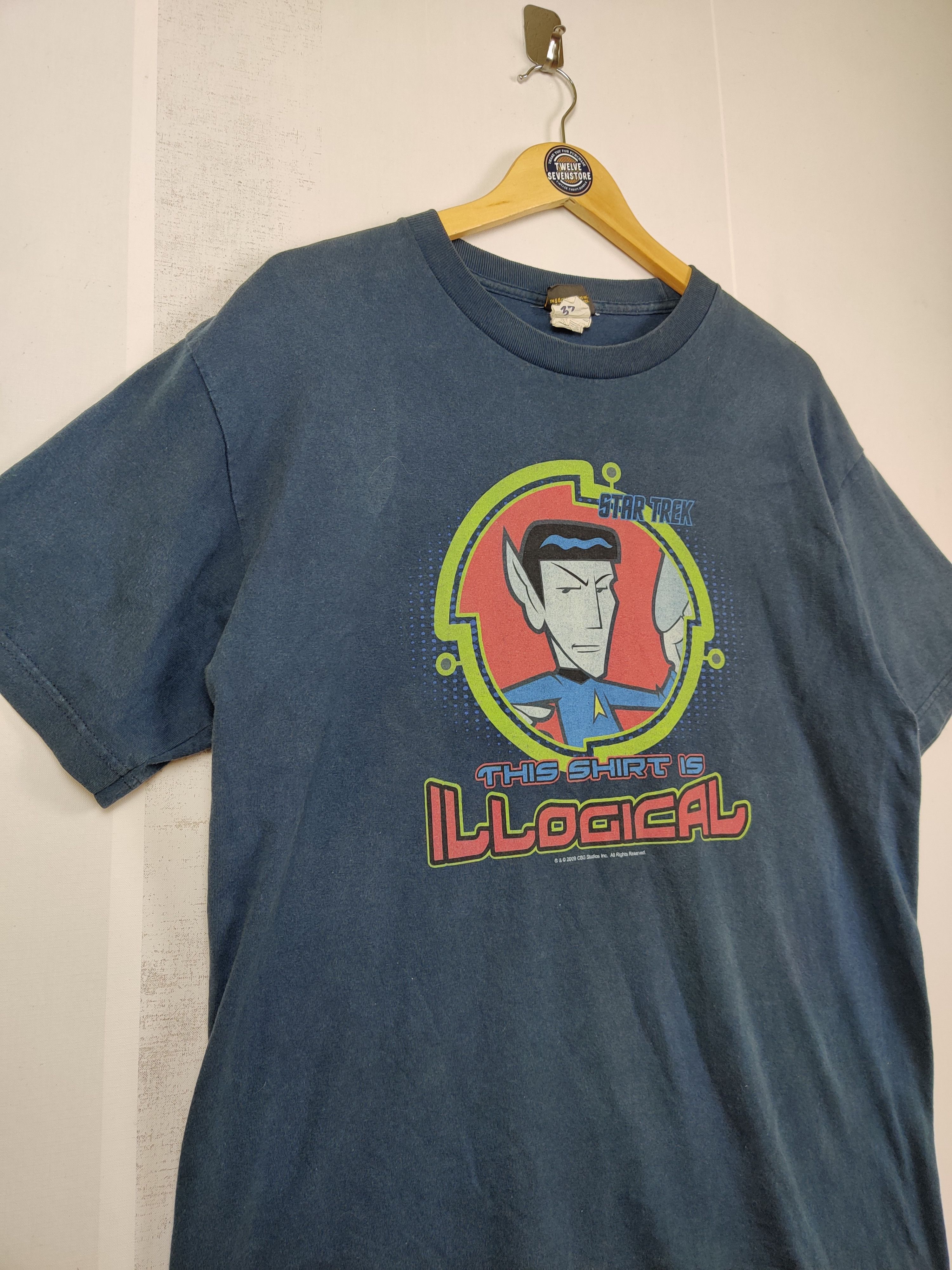 Vintage Vintage 2009 Star Trek Movie Tee Tshirt Size US L / EU 52-54 / 3 - 4 Thumbnail