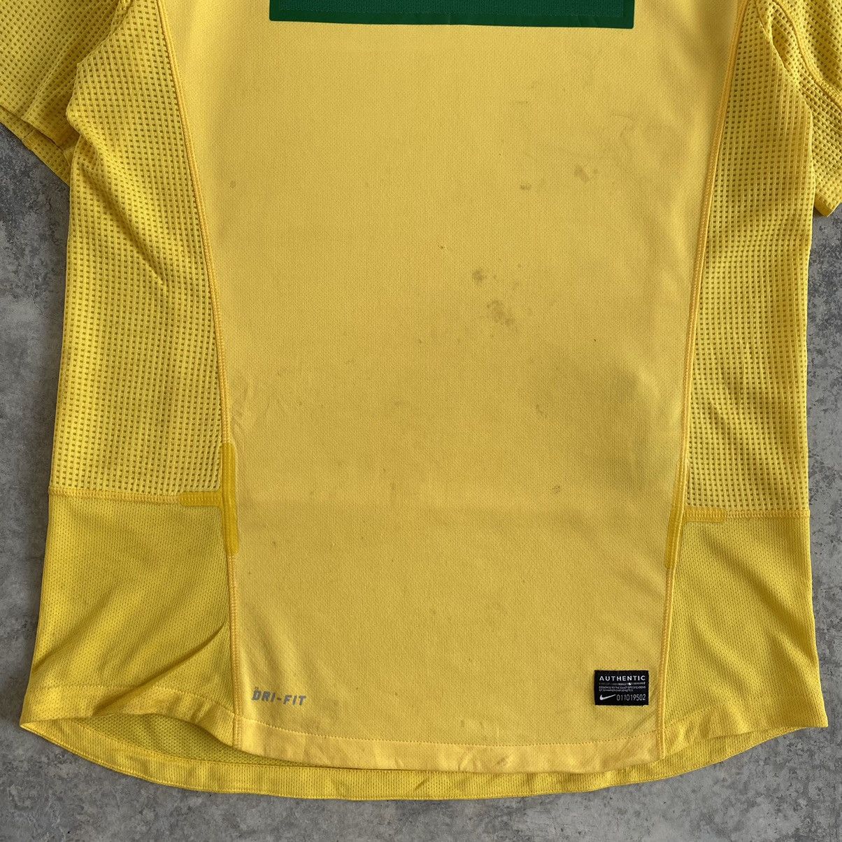 Nike 2011/12 Pele’s Signature Brazil Home Football Soccer Jersey Size US XL / EU 56 / 4 - 5 Thumbnail