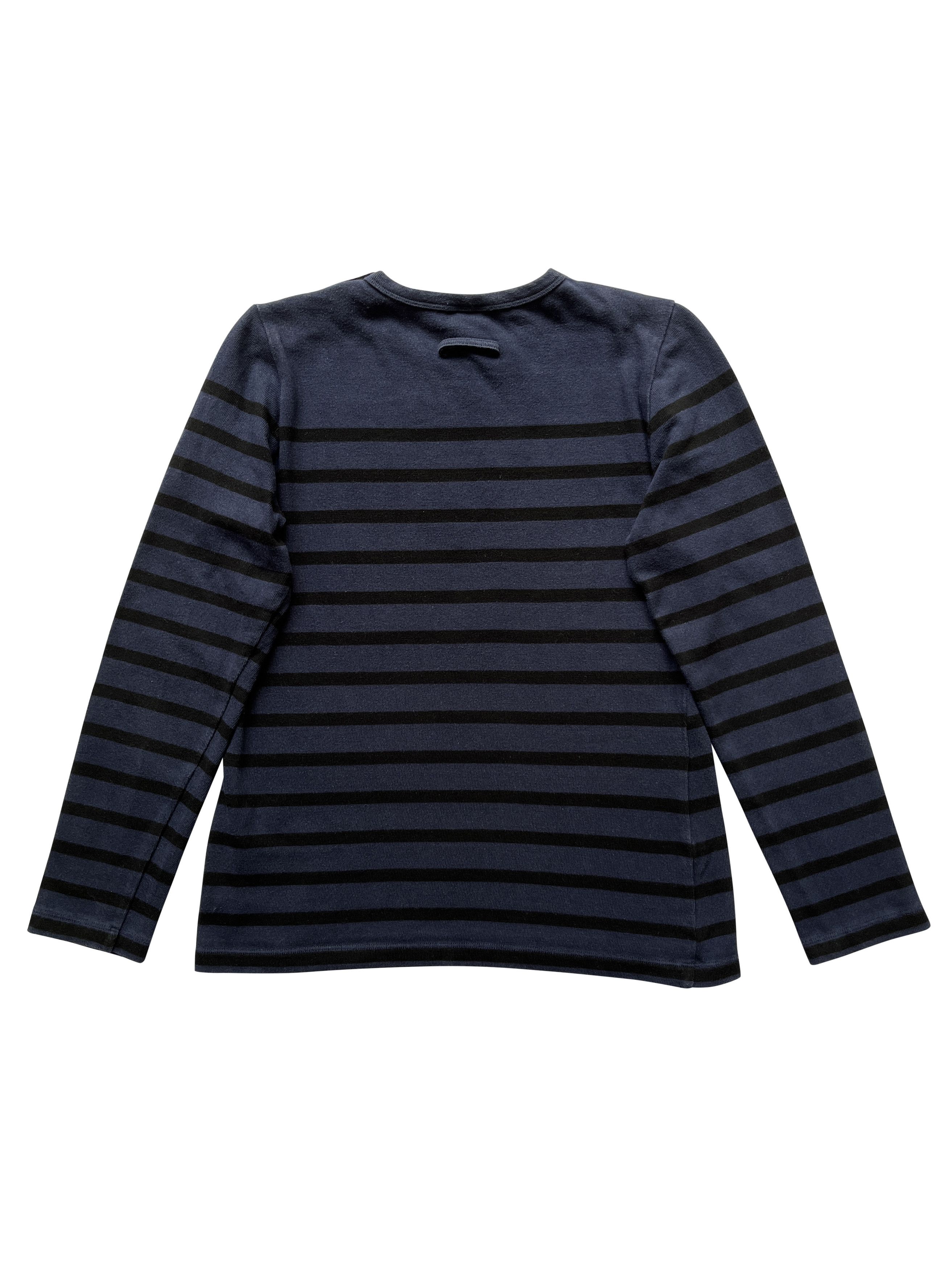 Jean Paul Gaultier ⚡️QUICK SALE⚡️1990s' Jean Paul Gaultier Matelot Tshirt Knit Size M / US 6-8 / IT 42-44 - 2 Thumbnail