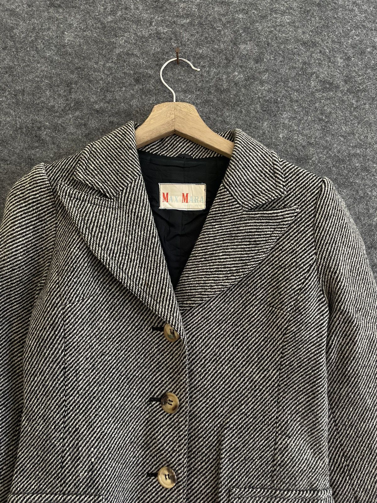 Max Mara VINTAGE MAX MARA TOKYO SUNCY WOOL JACKET Size S / US 4 / IT 40 - 2 Thumbnail